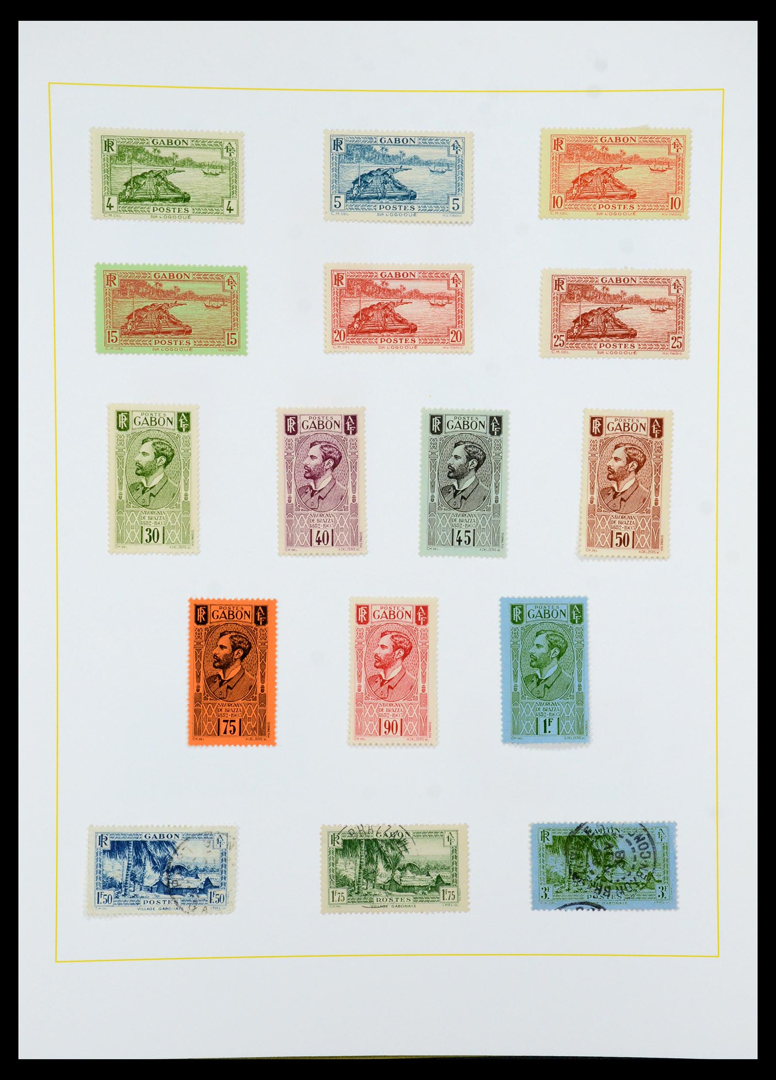 36099 098 - Postzegelverzameling 36099 Franse koloniën 1885-1950.
