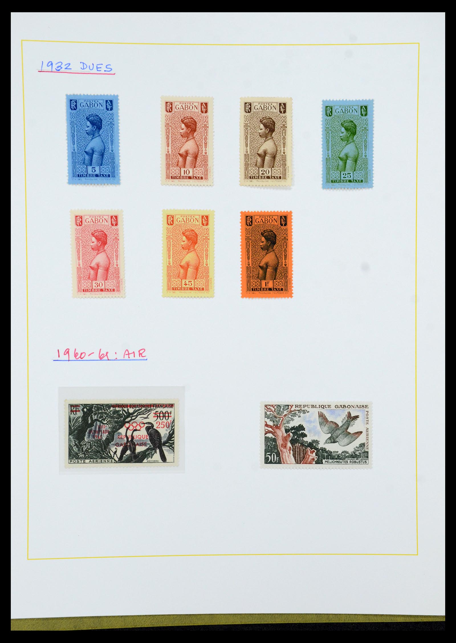 36099 099 - Postzegelverzameling 36099 Franse koloniën 1885-1950.