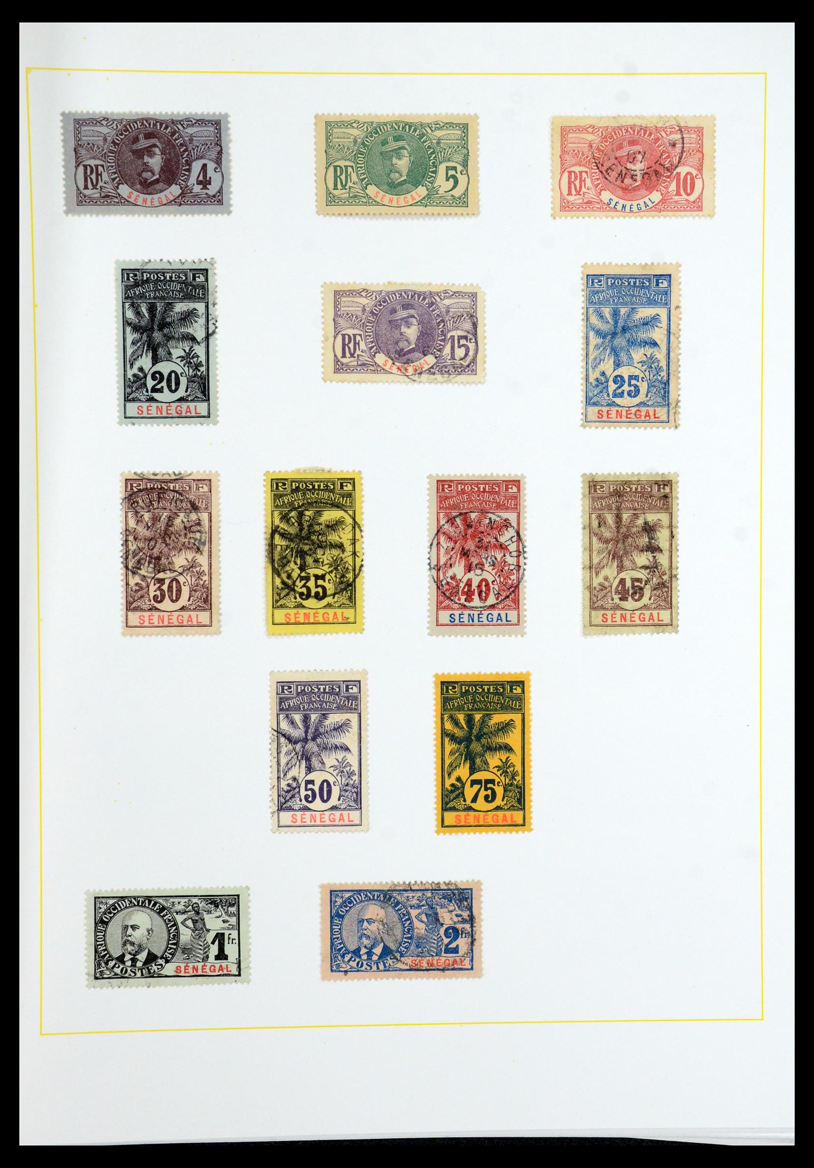 36099 247 - Postzegelverzameling 36099 Franse koloniën 1885-1950.