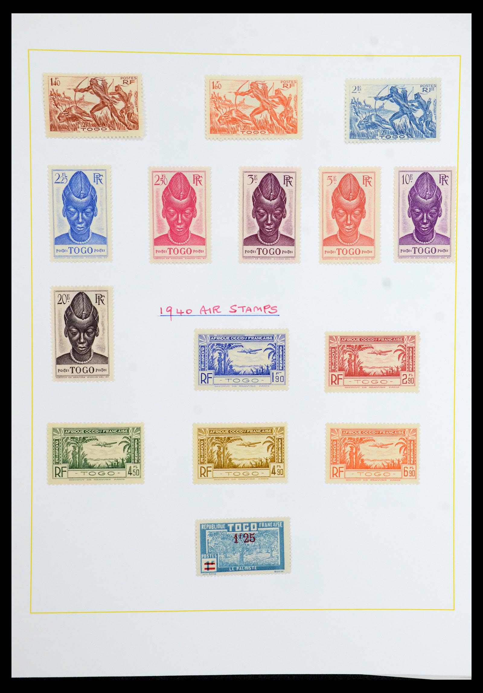 36099 266 - Postzegelverzameling 36099 Franse koloniën 1885-1950.