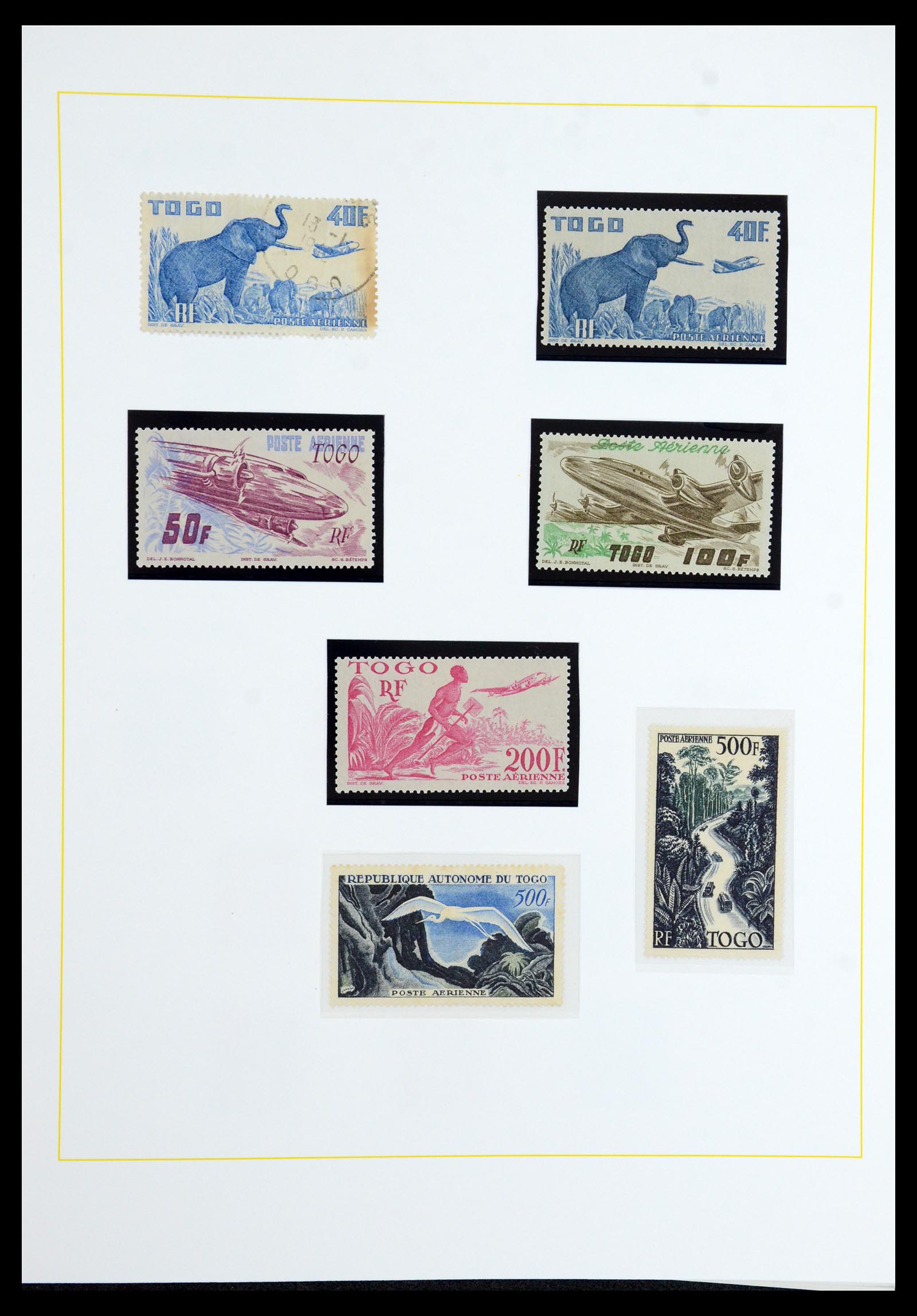 36099 269 - Postzegelverzameling 36099 Franse koloniën 1885-1950.