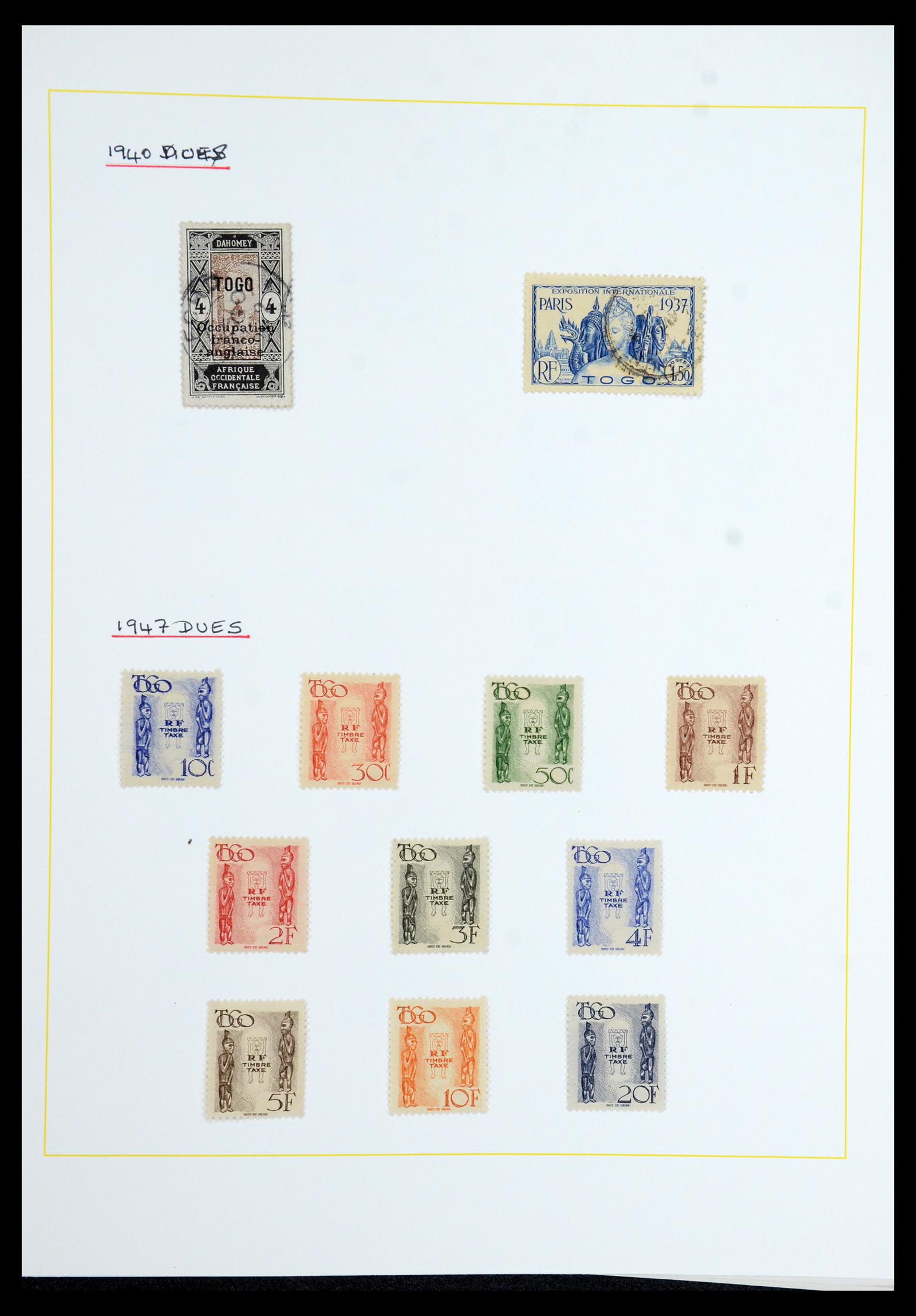 36099 270 - Postzegelverzameling 36099 Franse koloniën 1885-1950.