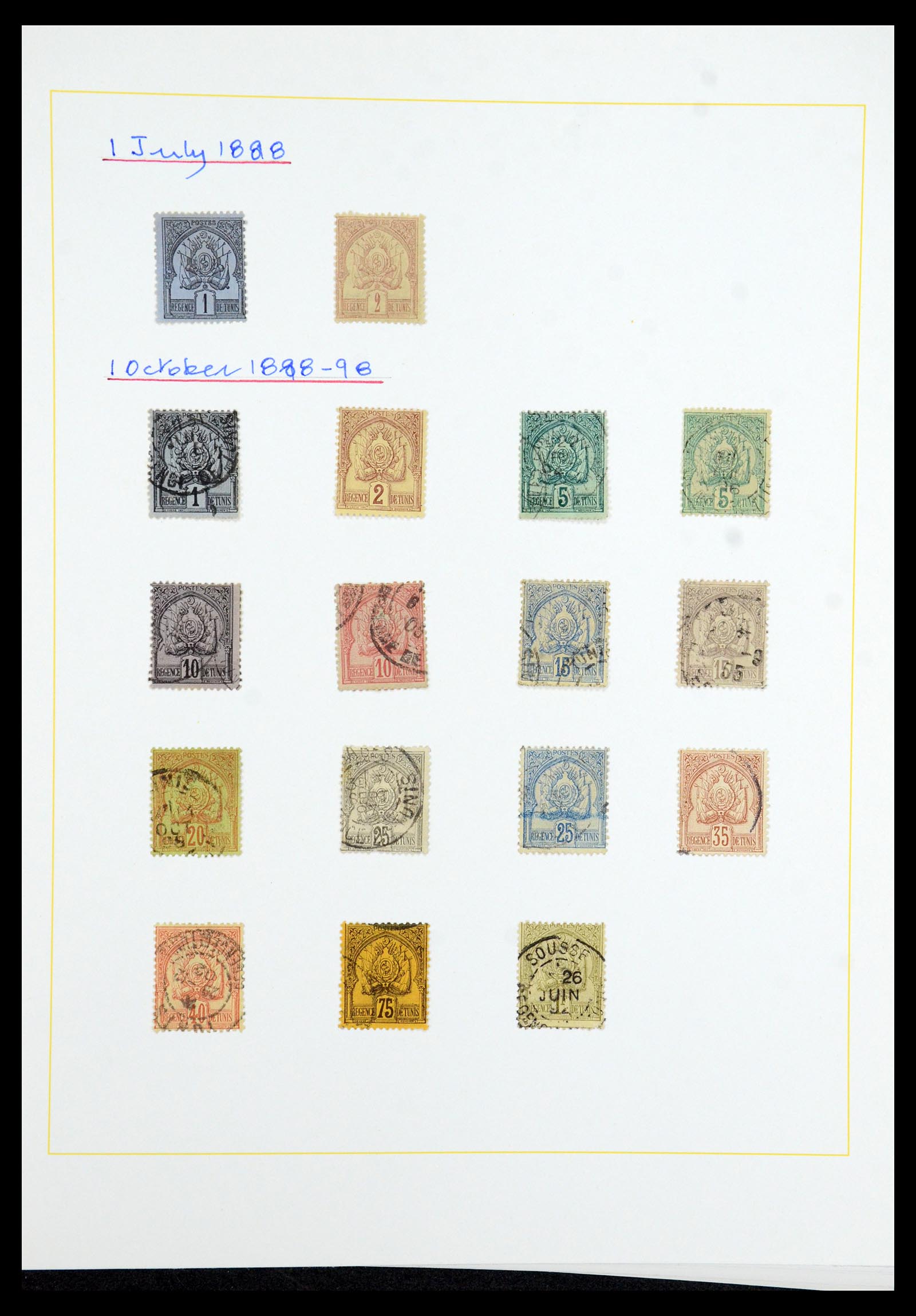 36099 271 - Postzegelverzameling 36099 Franse koloniën 1885-1950.