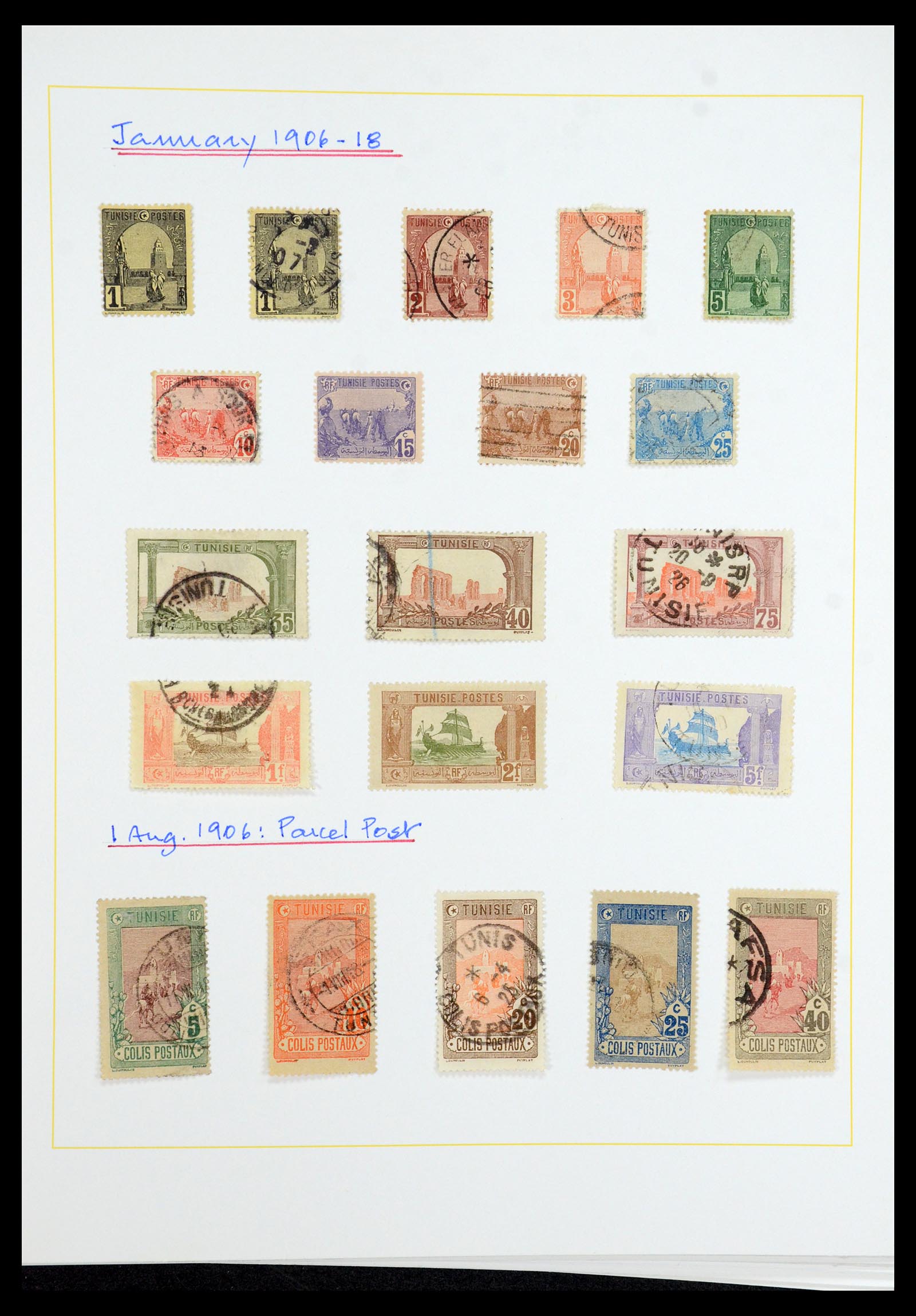36099 272 - Postzegelverzameling 36099 Franse koloniën 1885-1950.