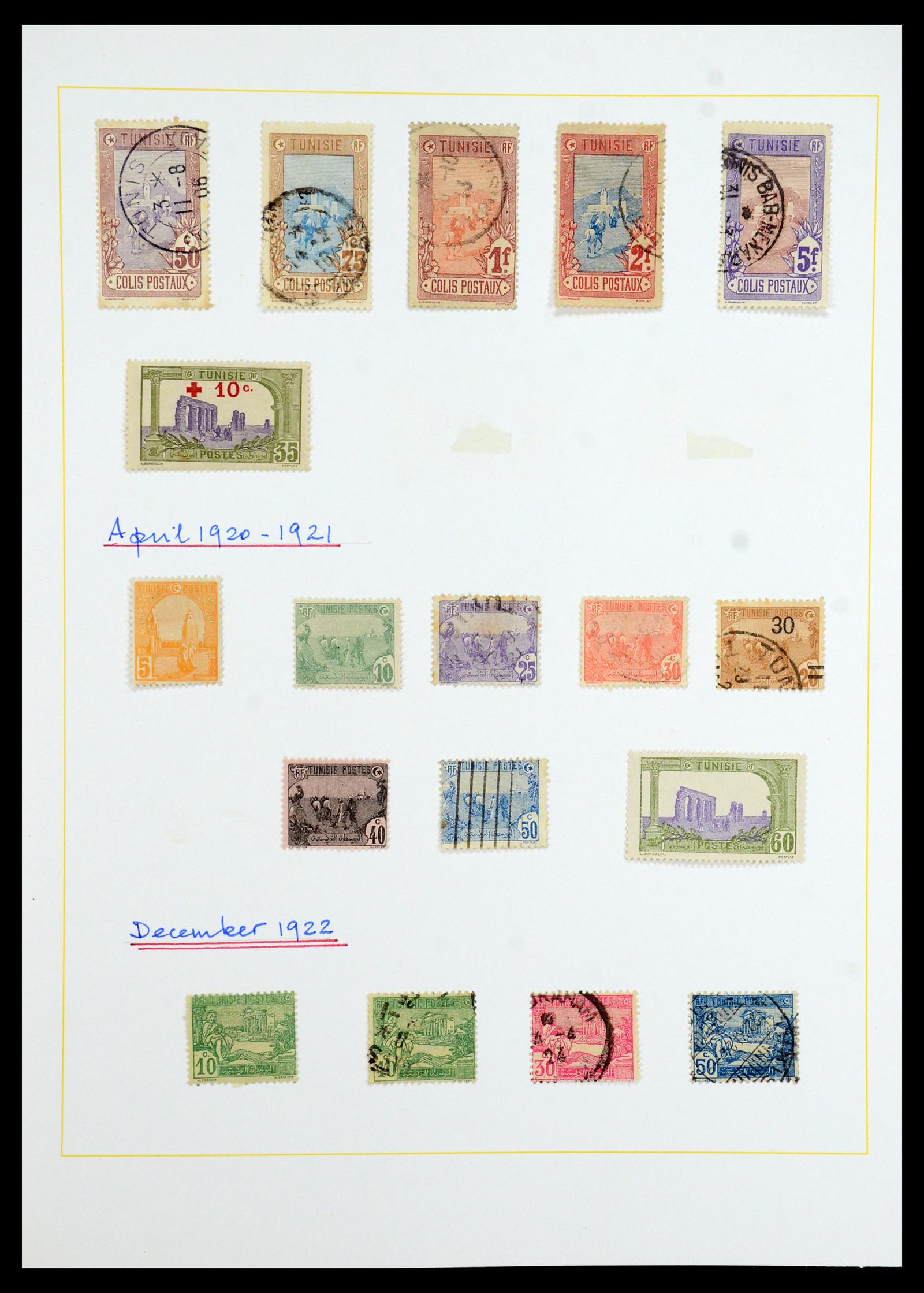 36099 273 - Postzegelverzameling 36099 Franse koloniën 1885-1950.