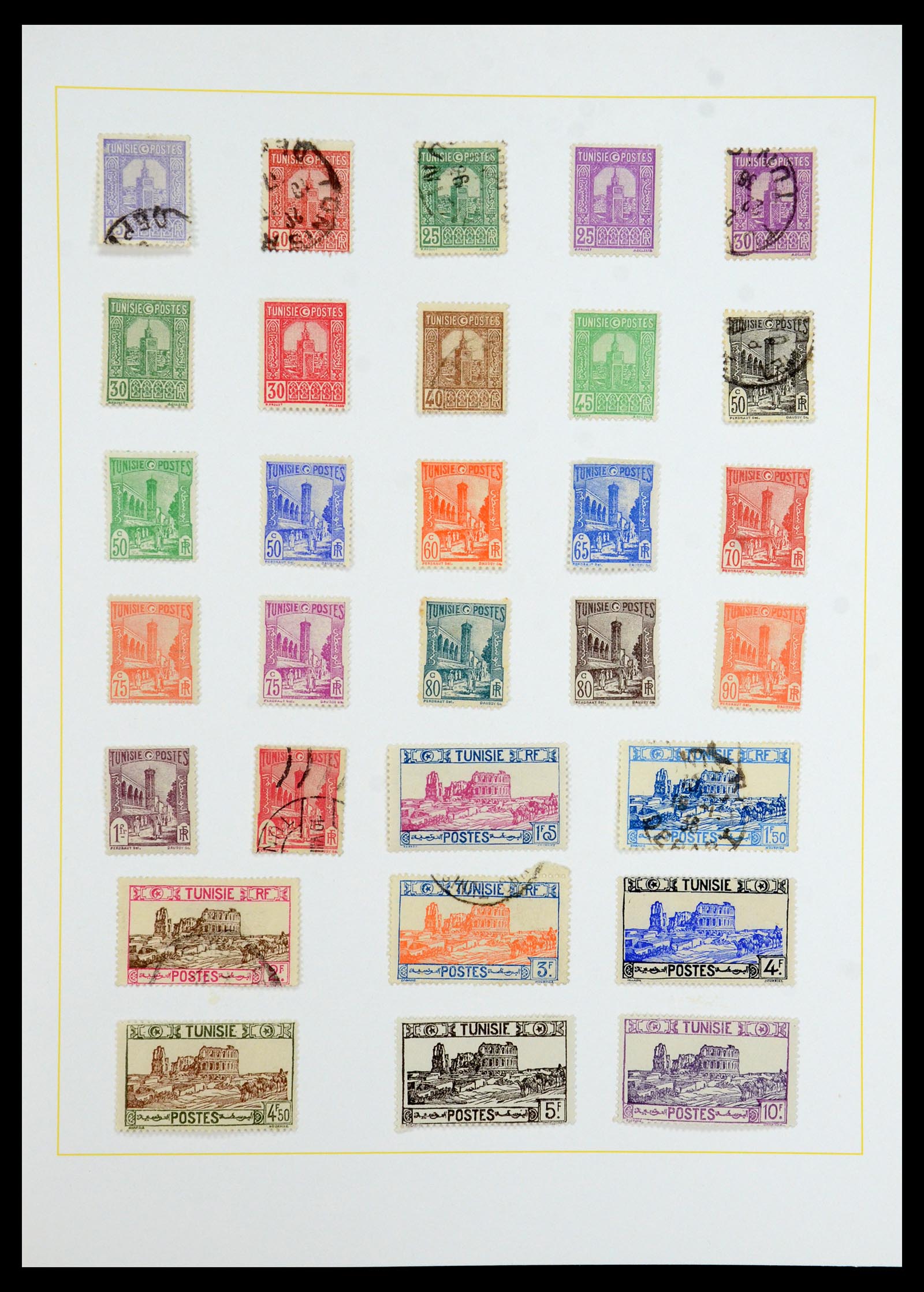 36099 275 - Postzegelverzameling 36099 Franse koloniën 1885-1950.