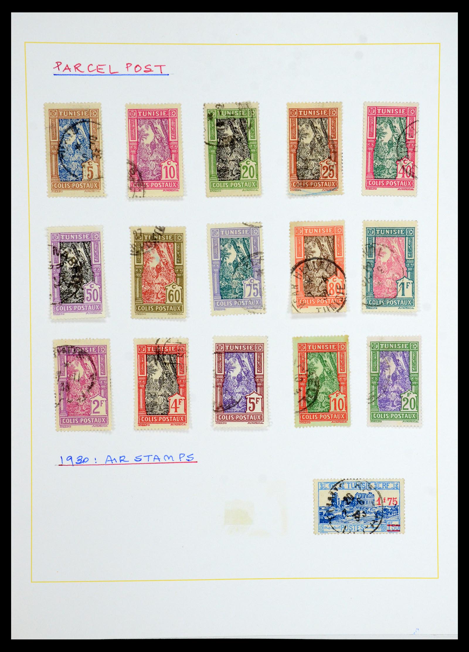 36099 277 - Postzegelverzameling 36099 Franse koloniën 1885-1950.