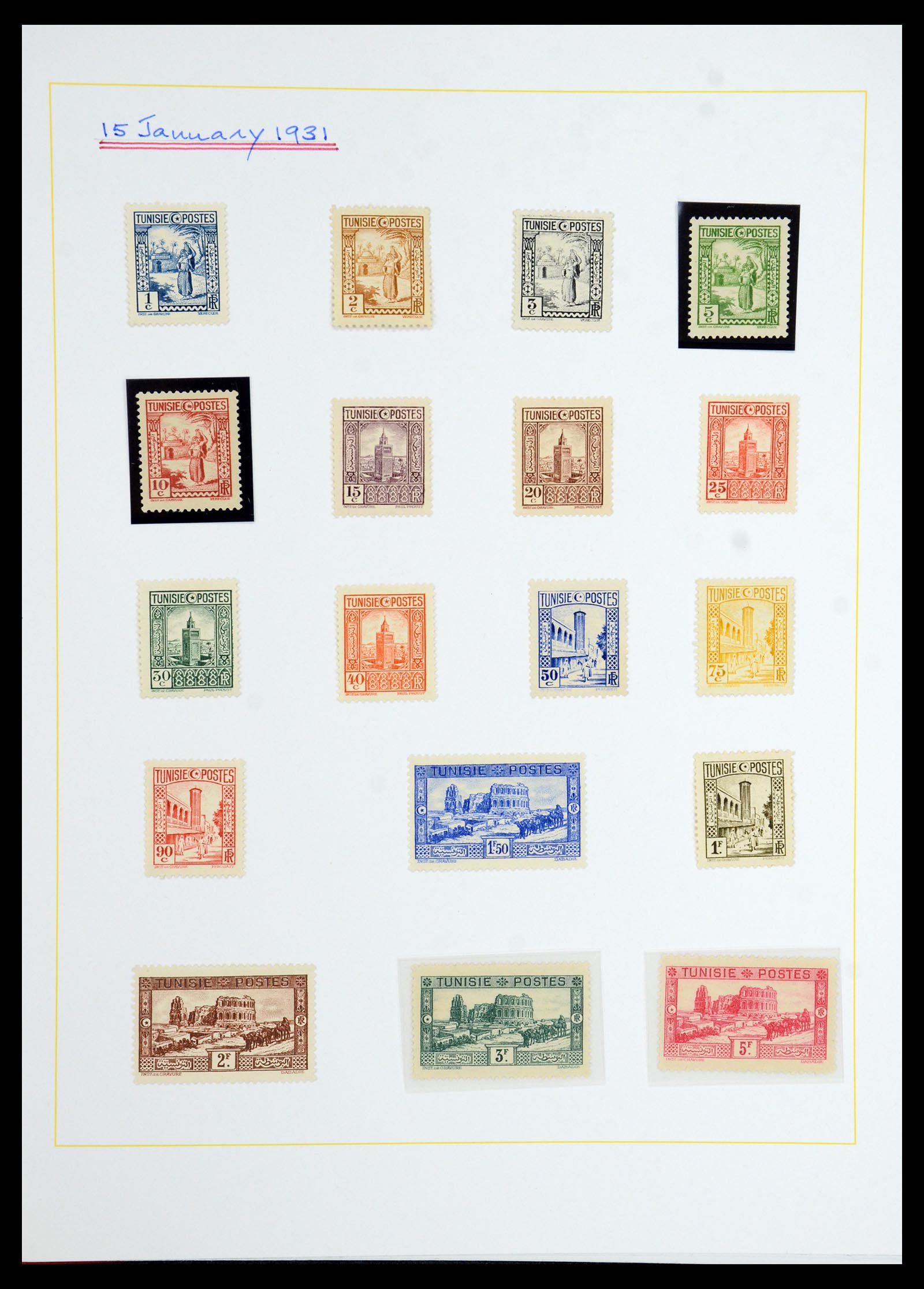 36099 278 - Postzegelverzameling 36099 Franse koloniën 1885-1950.