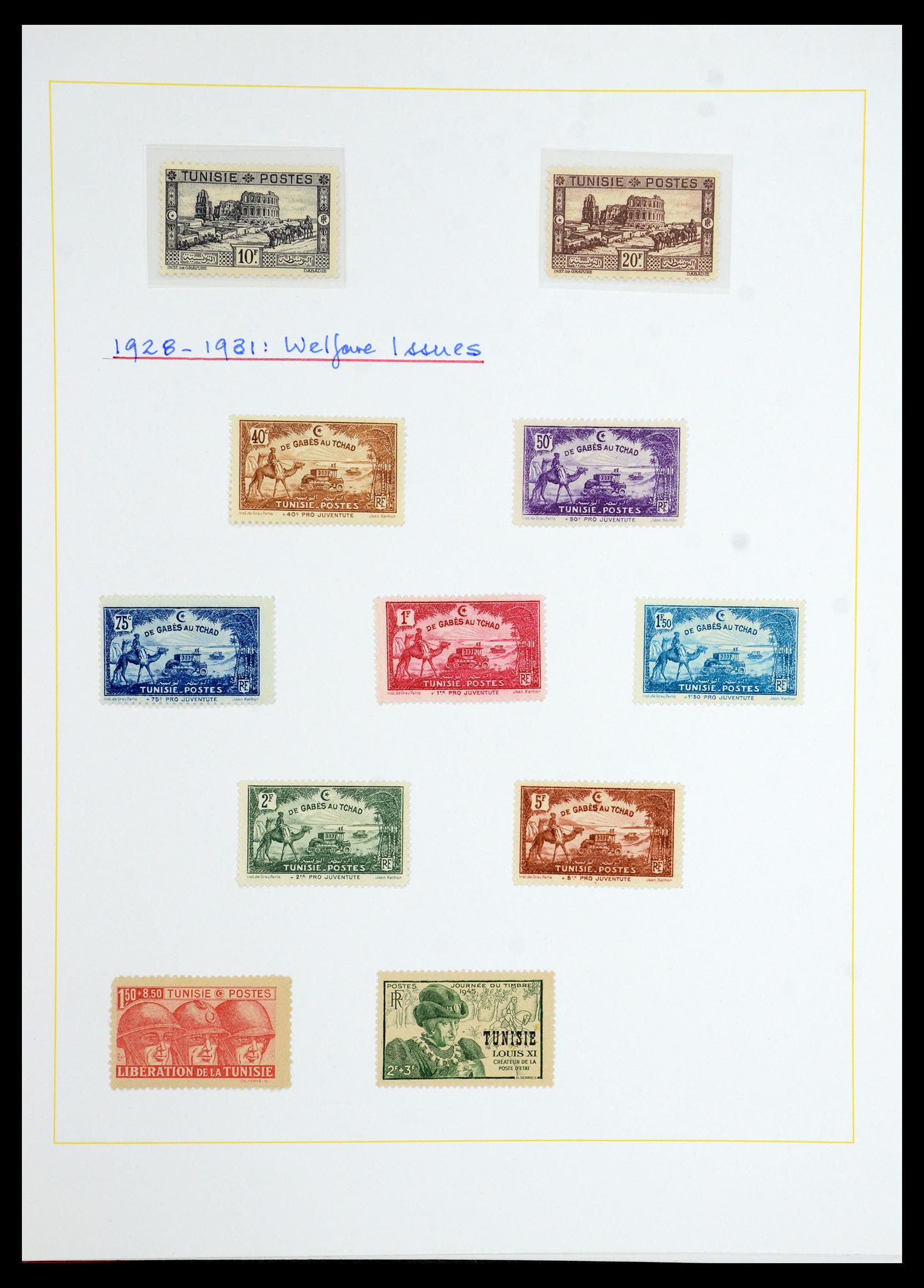 36099 279 - Postzegelverzameling 36099 Franse koloniën 1885-1950.