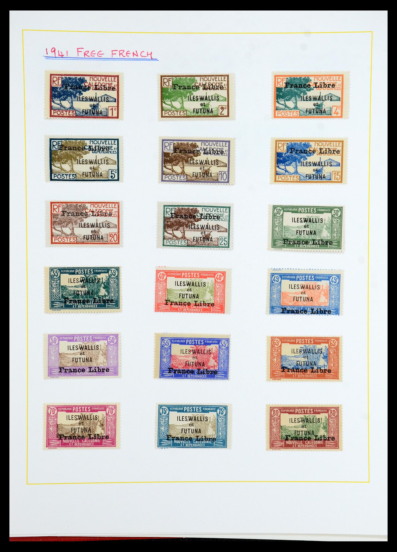 36099 288 - Postzegelverzameling 36099 Franse koloniën 1885-1950.
