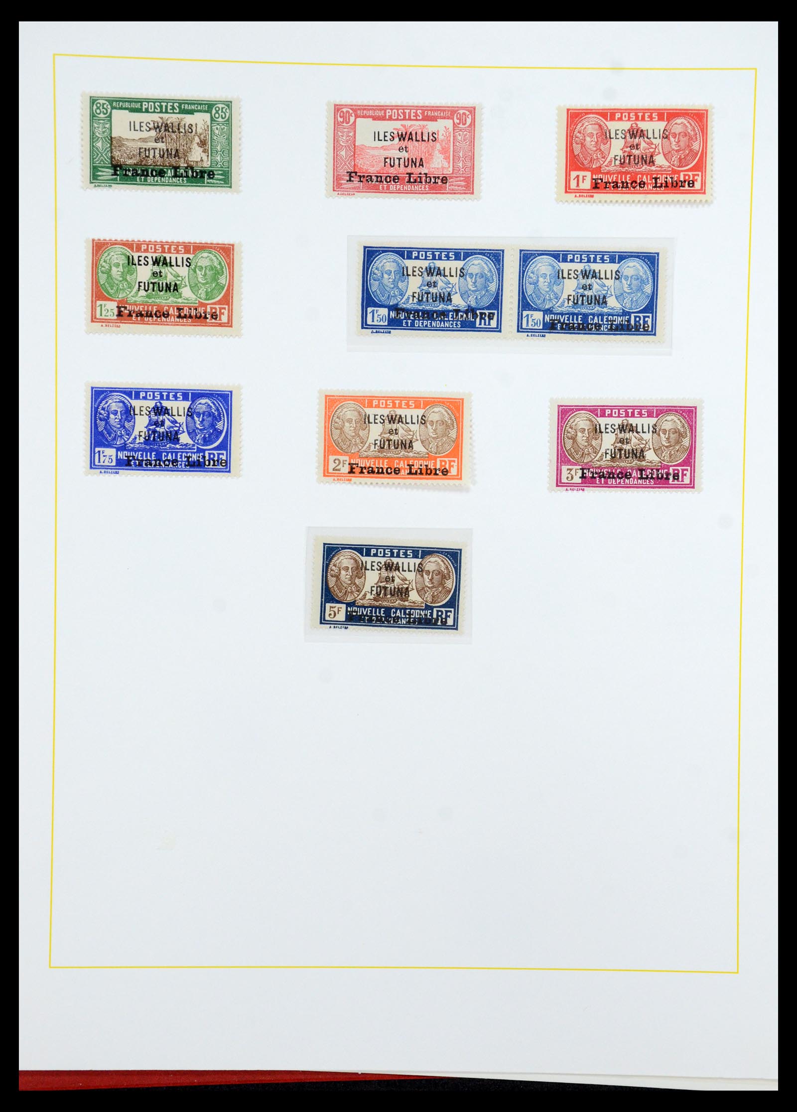 36099 289 - Postzegelverzameling 36099 Franse koloniën 1885-1950.