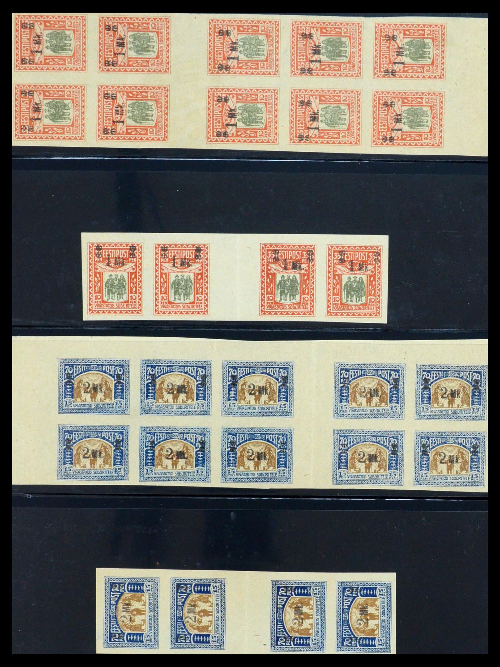 36105 009 - Stamp collection 36105 Estonia specialised 1918-2019!