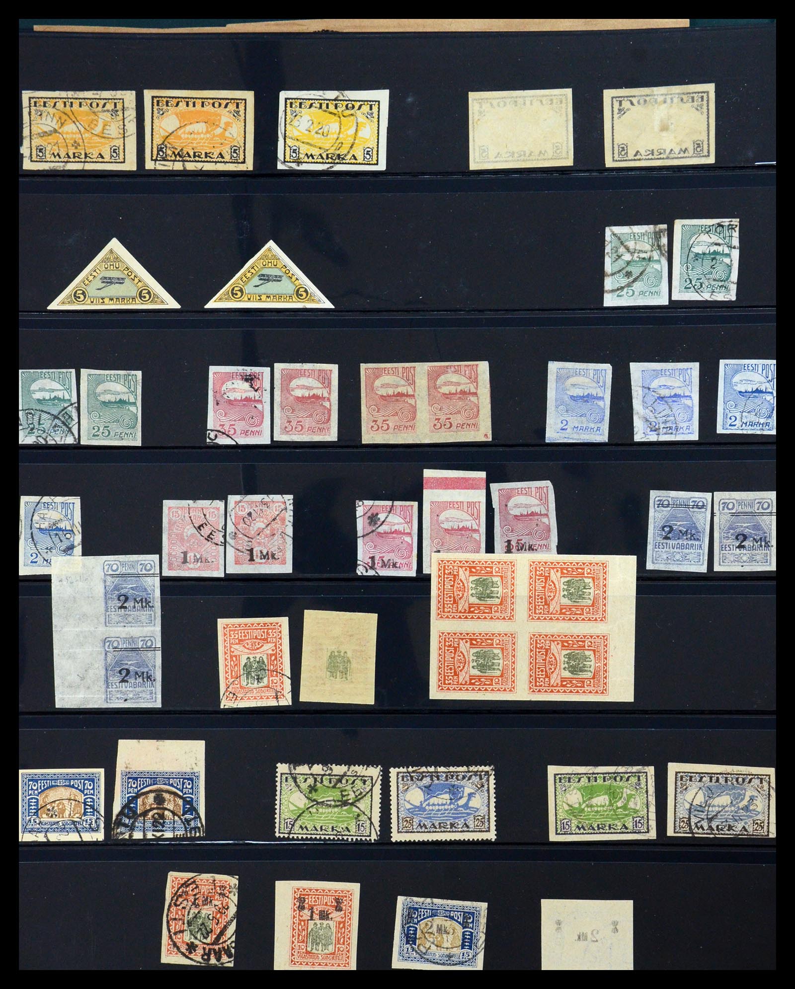 36105 013 - Stamp collection 36105 Estonia specialised 1918-2019!