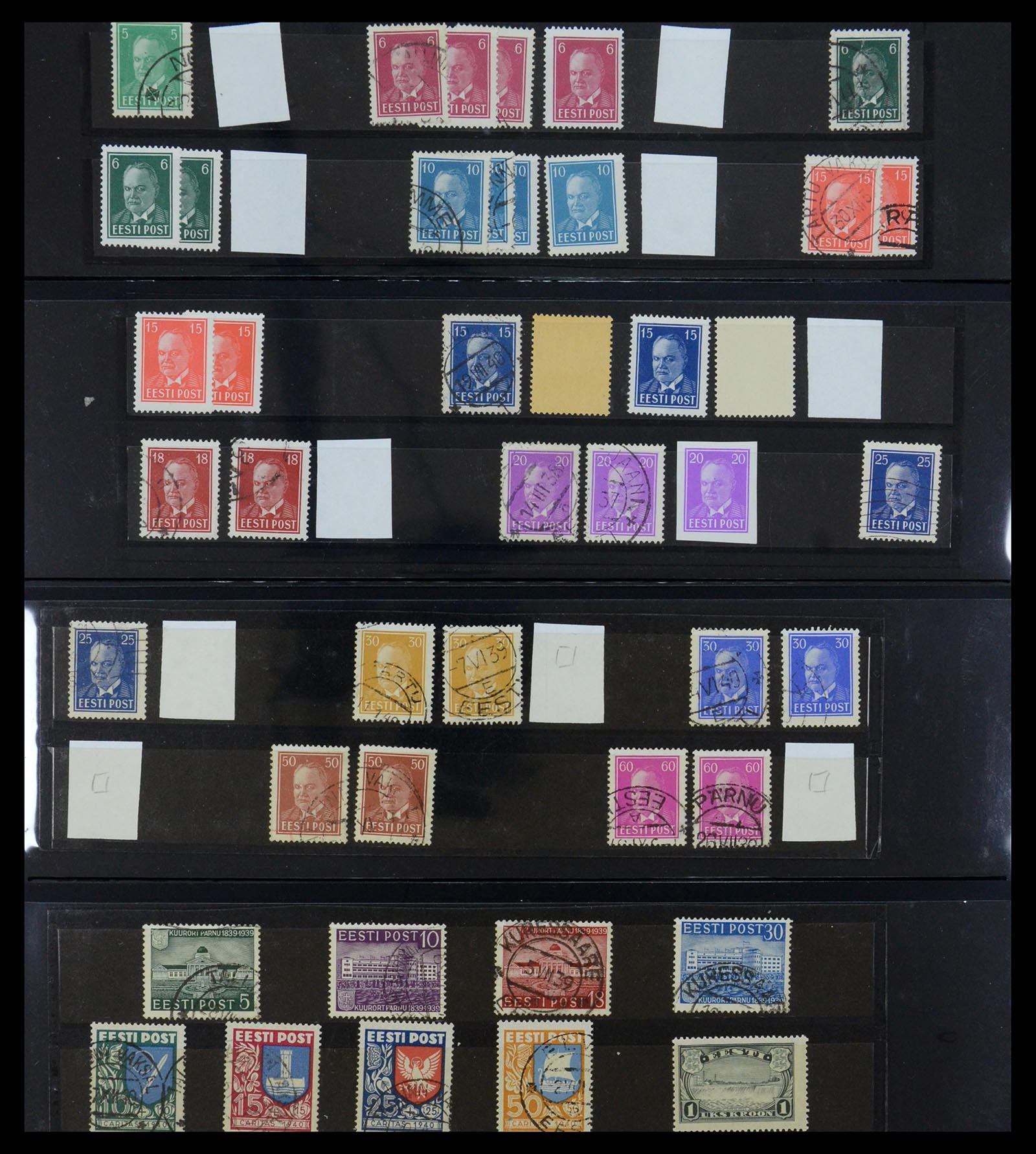 36105 021 - Stamp collection 36105 Estonia specialised 1918-2019!
