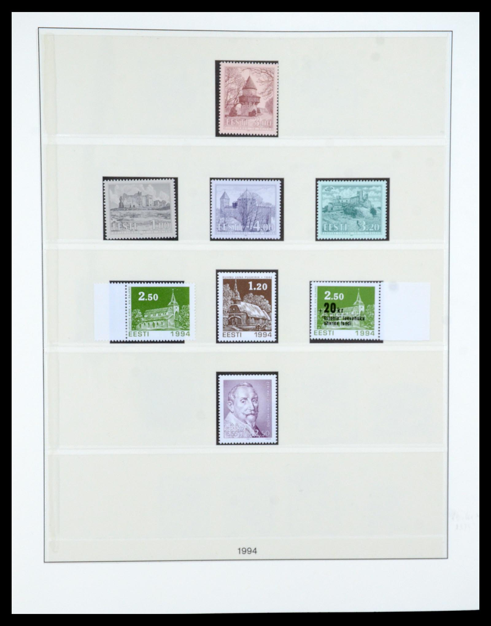 36105 040 - Stamp collection 36105 Estonia specialised 1918-2019!