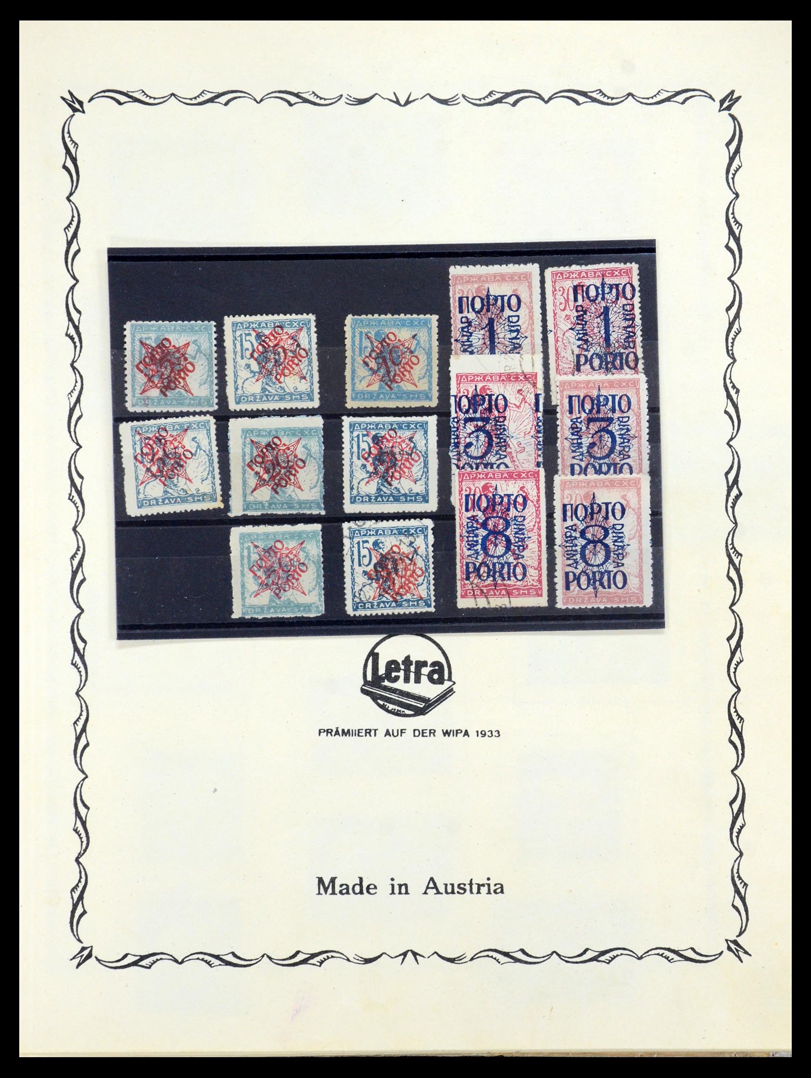 36107 002 - Postzegelverzameling 36107 Joegoslavië 1918-2003.