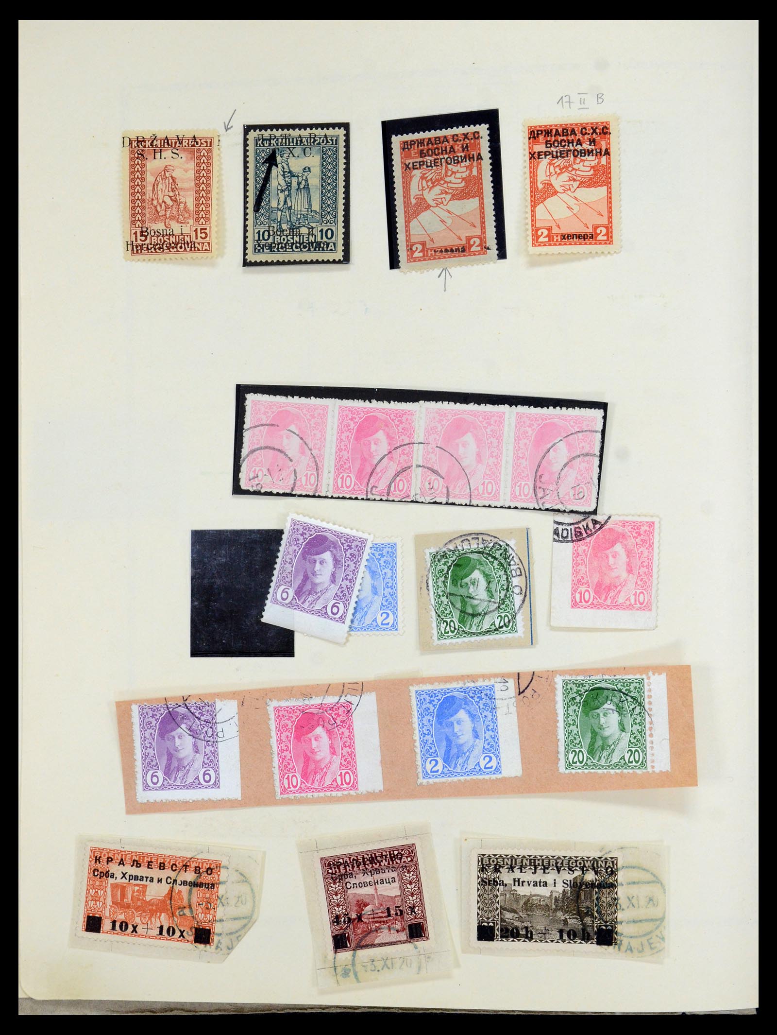 36107 005 - Postzegelverzameling 36107 Joegoslavië 1918-2003.