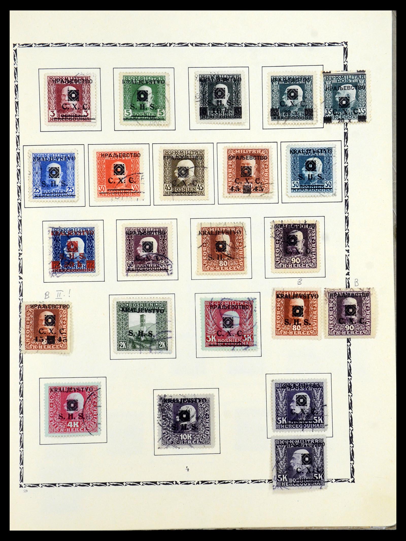 36107 008 - Postzegelverzameling 36107 Joegoslavië 1918-2003.