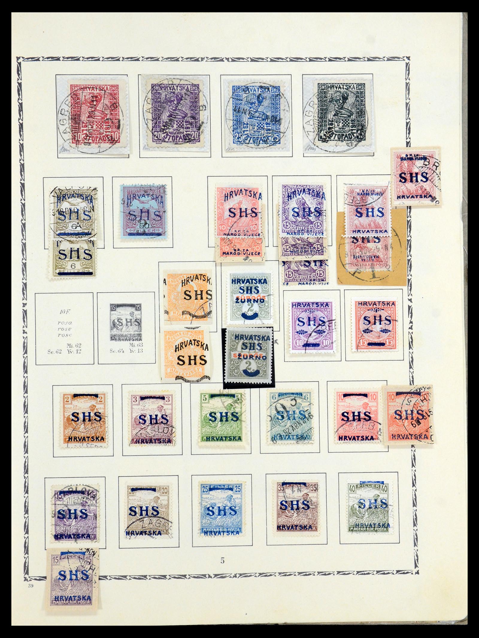 36107 009 - Postzegelverzameling 36107 Joegoslavië 1918-2003.