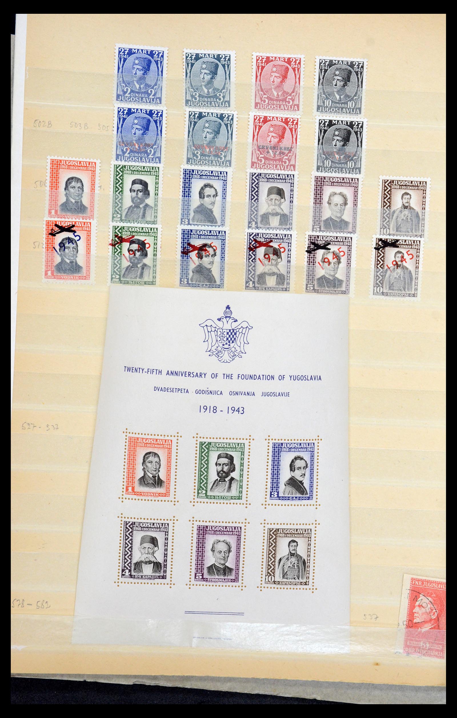 36107 064 - Postzegelverzameling 36107 Joegoslavië 1918-2003.