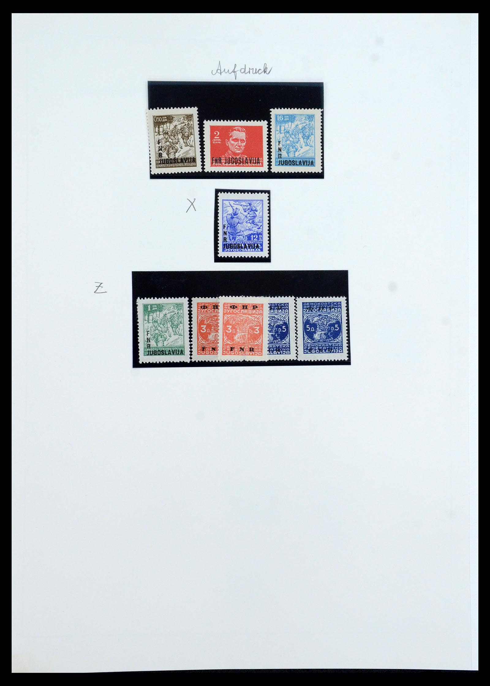 36107 086 - Postzegelverzameling 36107 Joegoslavië 1918-2003.