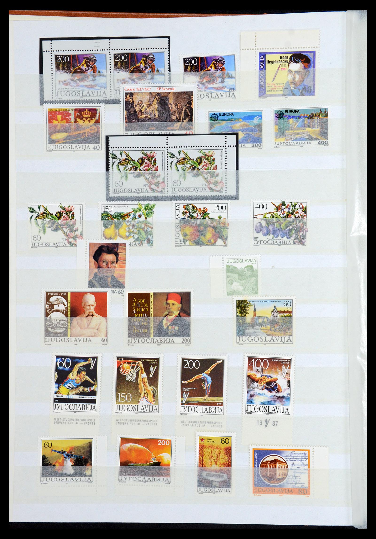 36107 261 - Postzegelverzameling 36107 Joegoslavië 1918-2003.