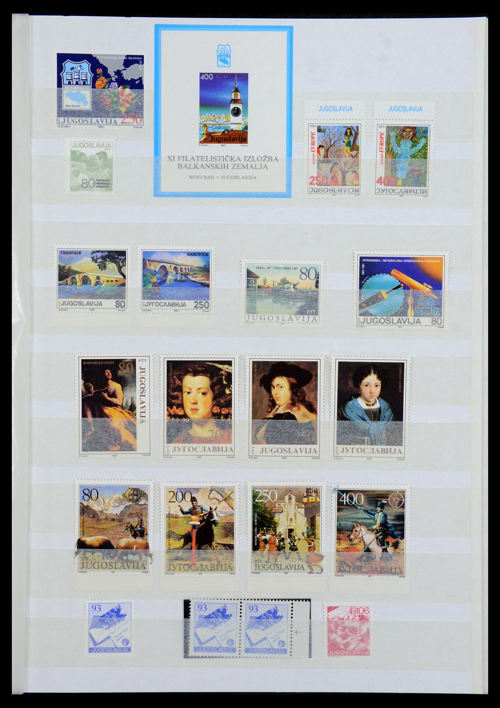 36107 262 - Postzegelverzameling 36107 Joegoslavië 1918-2003.