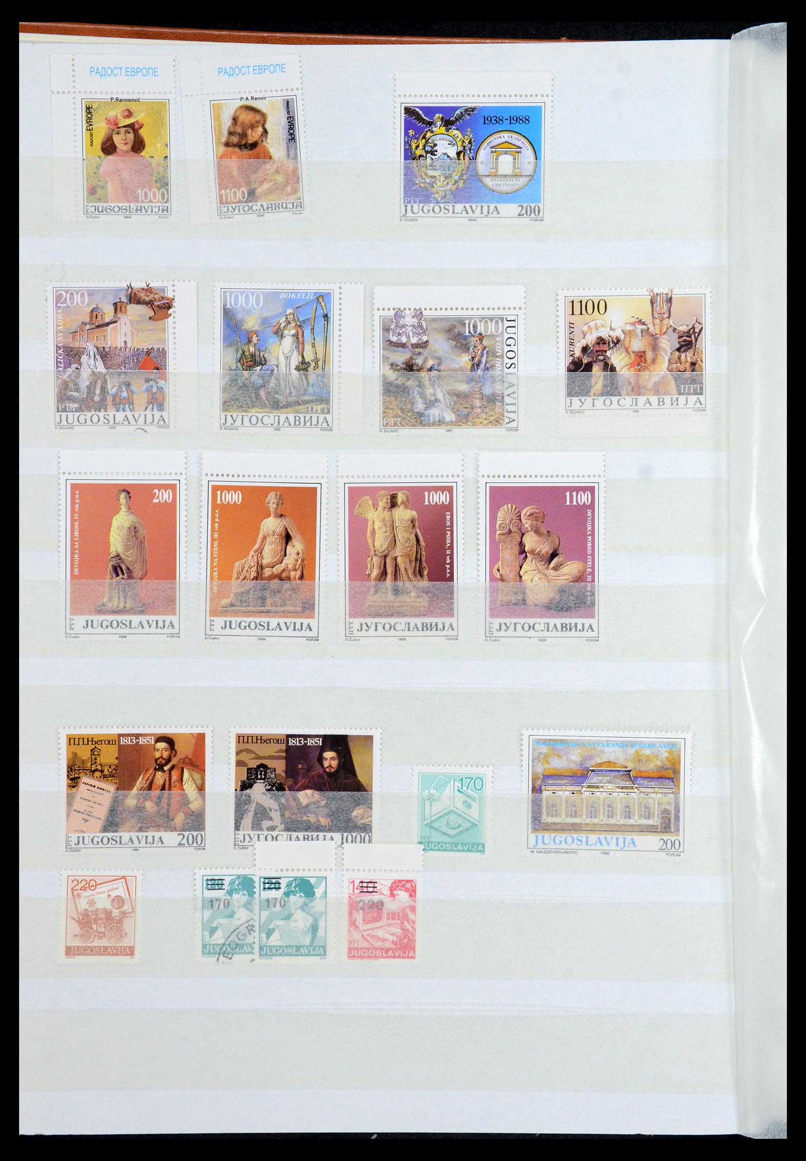 36107 265 - Postzegelverzameling 36107 Joegoslavië 1918-2003.