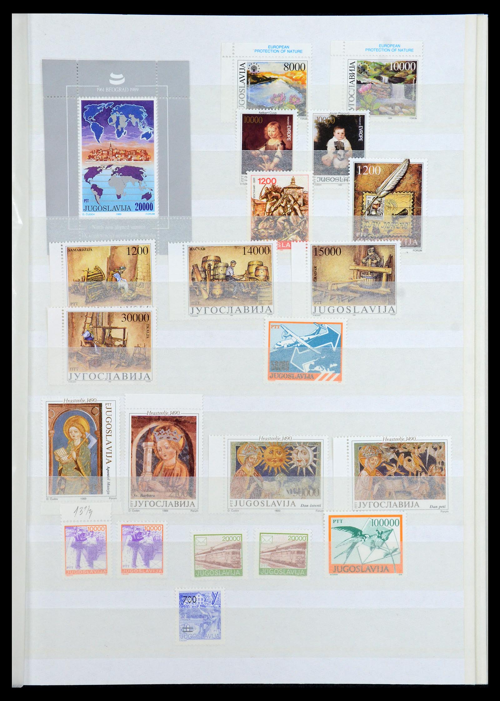 36107 268 - Postzegelverzameling 36107 Joegoslavië 1918-2003.