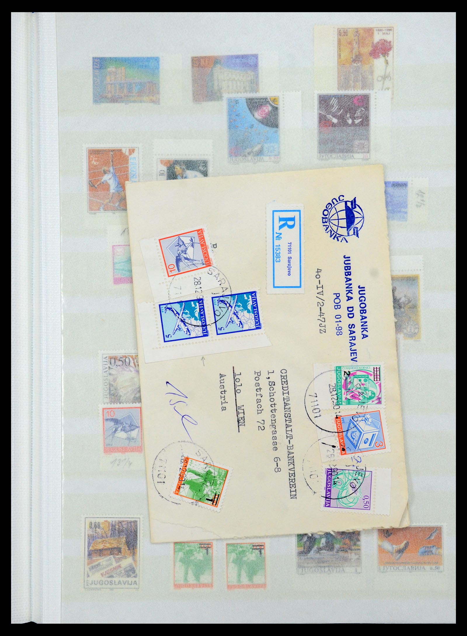 36107 270 - Postzegelverzameling 36107 Joegoslavië 1918-2003.