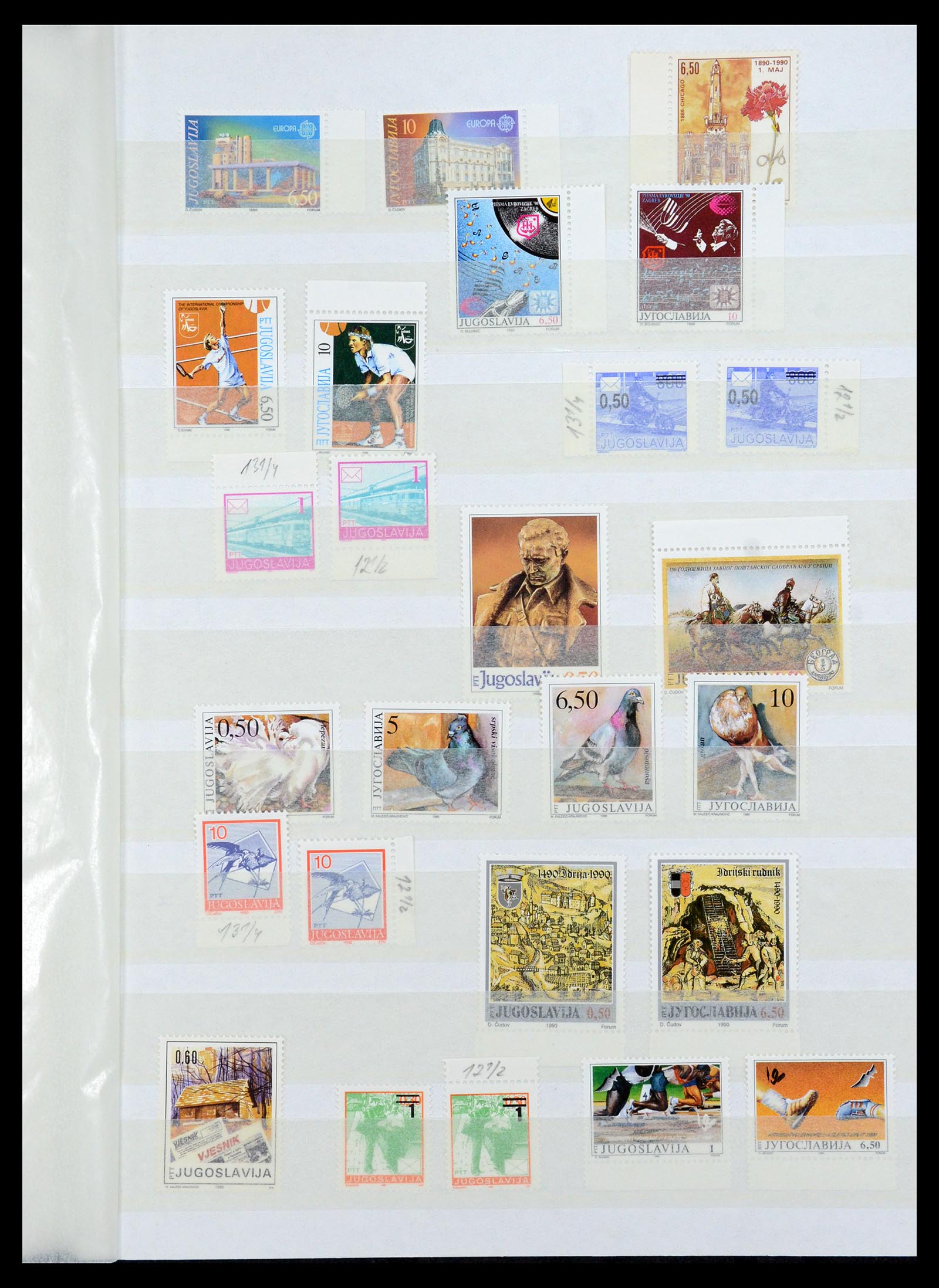 36107 271 - Postzegelverzameling 36107 Joegoslavië 1918-2003.