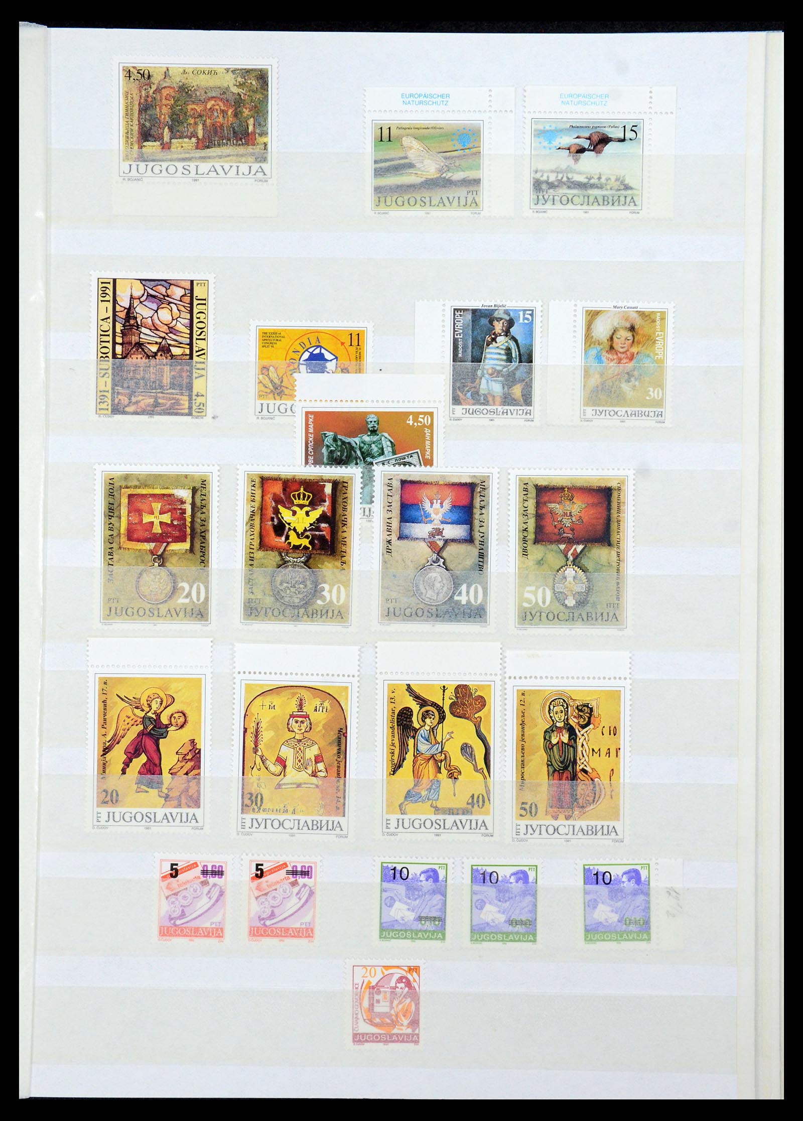 36107 274 - Postzegelverzameling 36107 Joegoslavië 1918-2003.