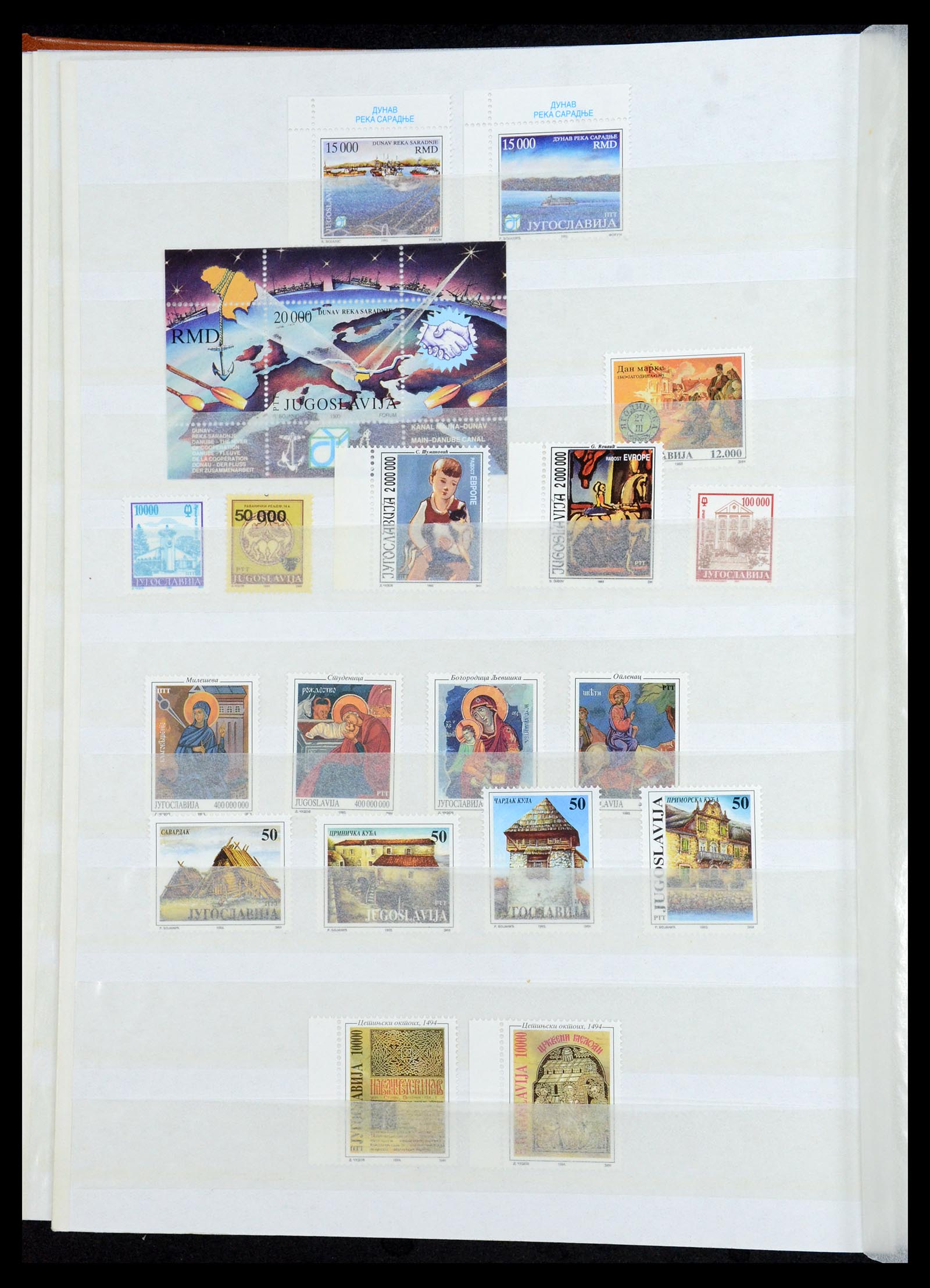 36107 280 - Postzegelverzameling 36107 Joegoslavië 1918-2003.