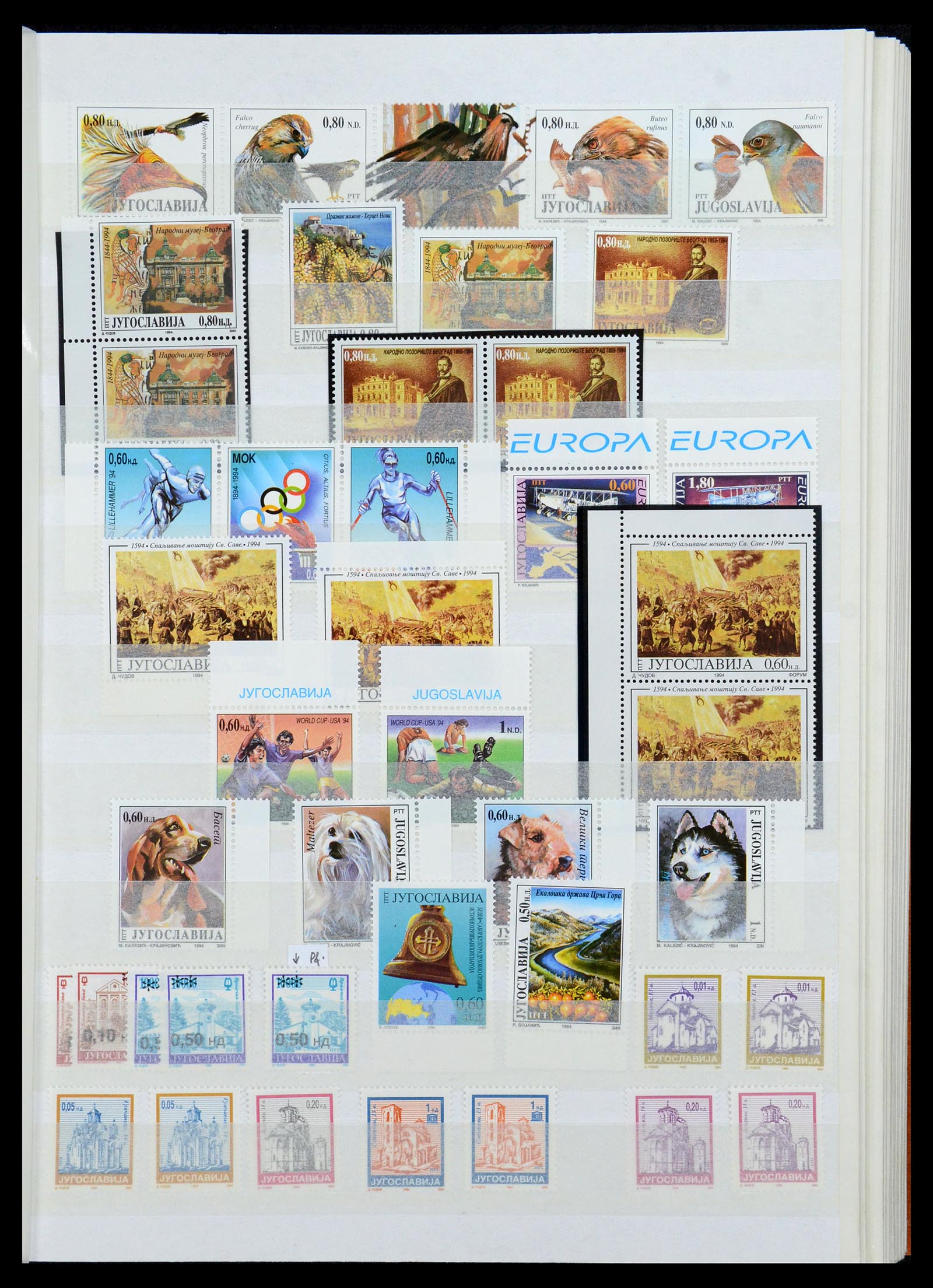 36107 281 - Postzegelverzameling 36107 Joegoslavië 1918-2003.