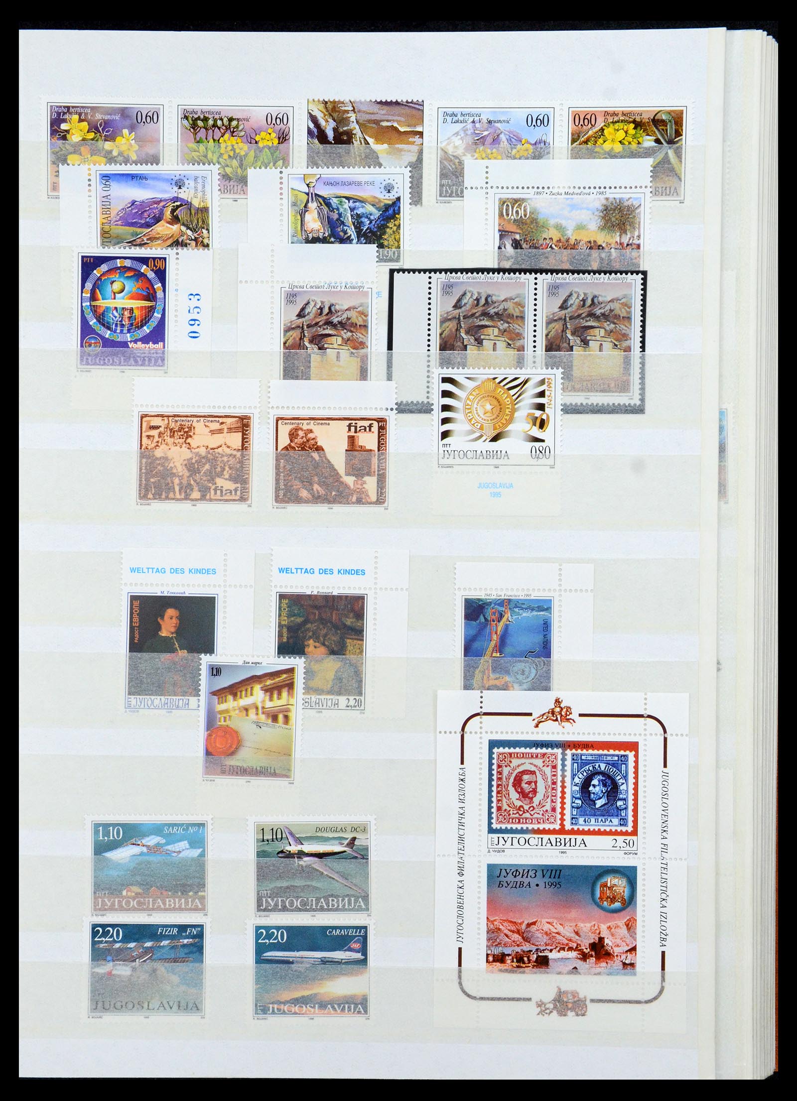 36107 282 - Stamp collection 36107 Yugoslavia 1918-2003.