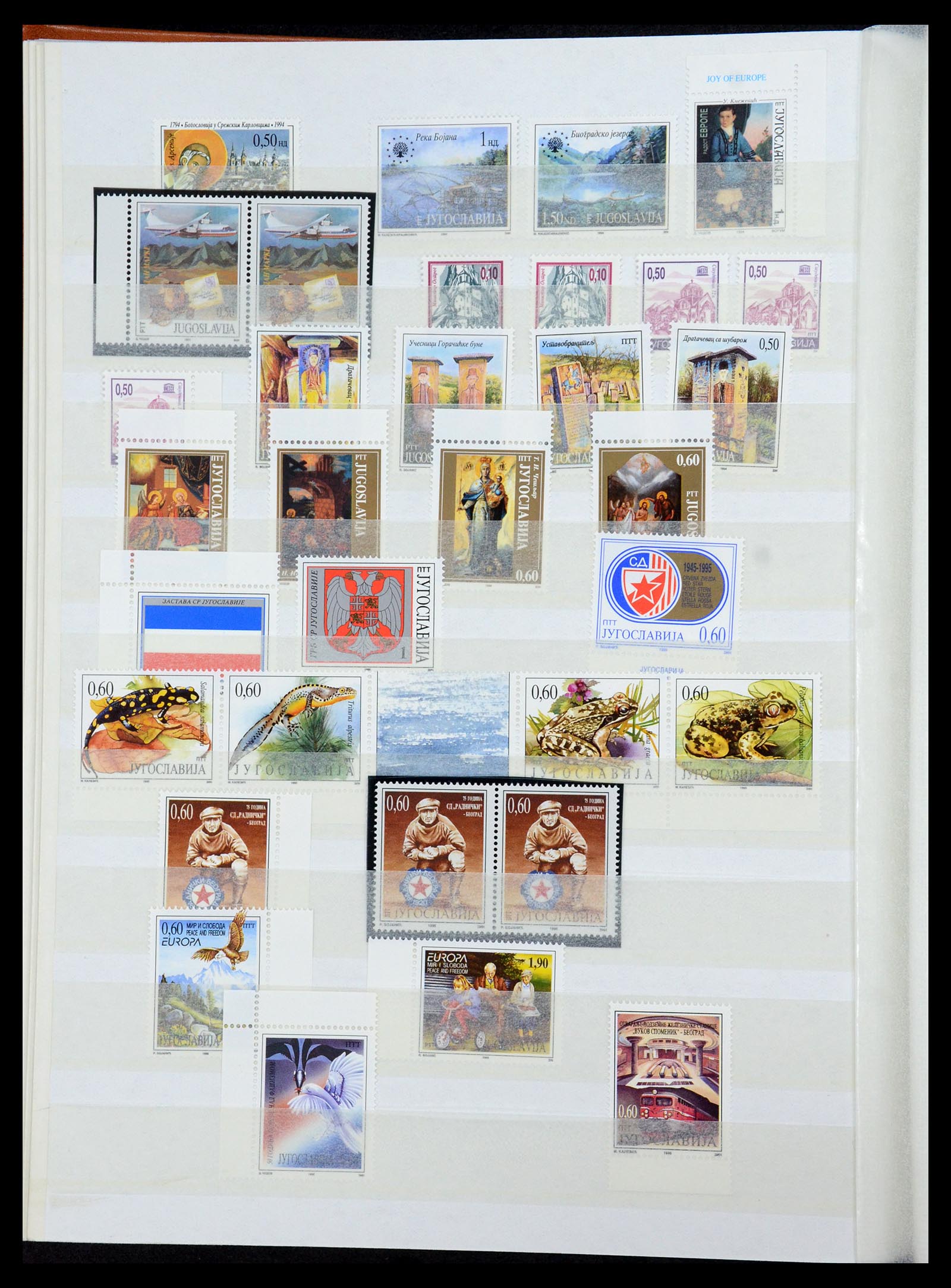 36107 283 - Postzegelverzameling 36107 Joegoslavië 1918-2003.