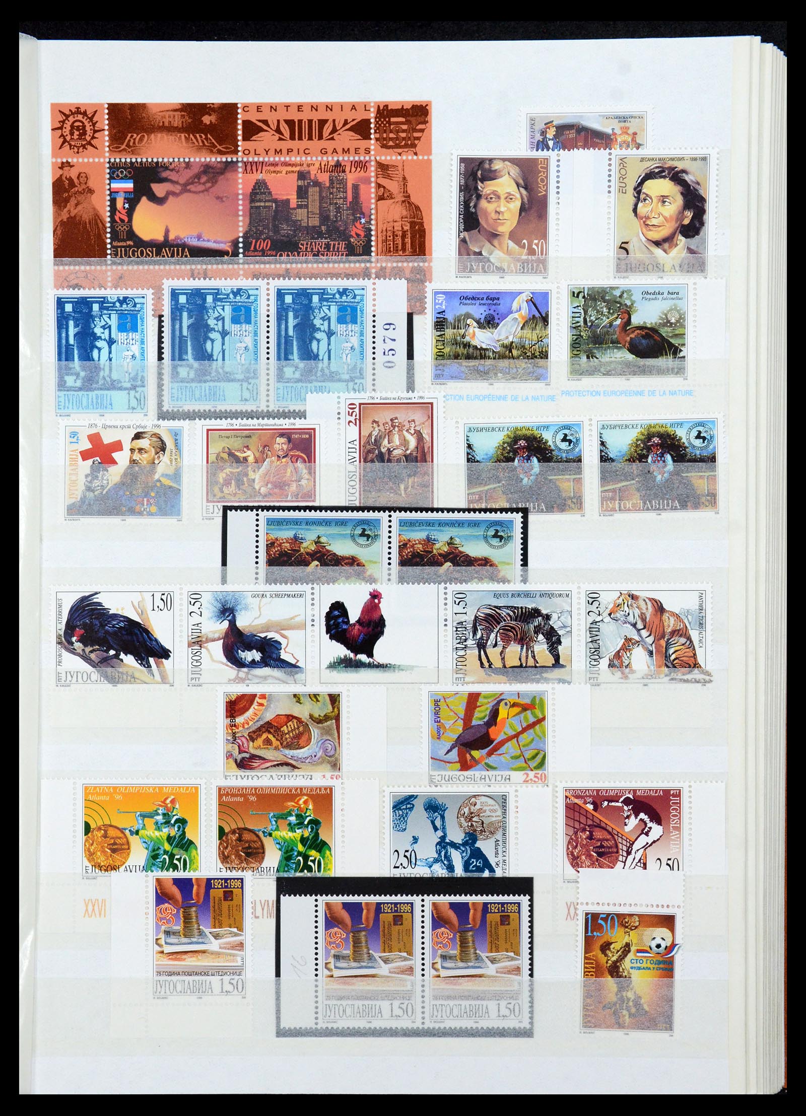 36107 285 - Postzegelverzameling 36107 Joegoslavië 1918-2003.
