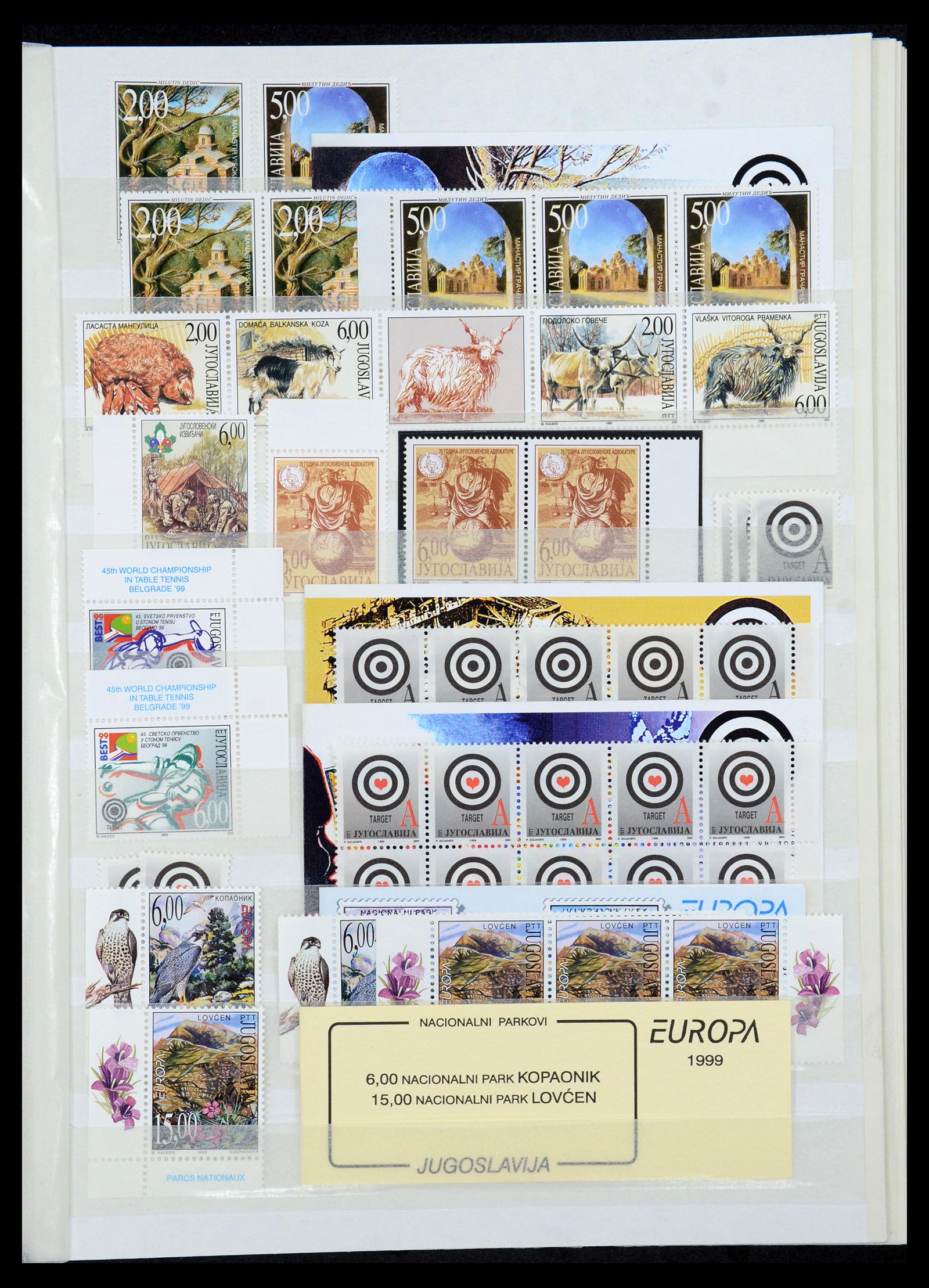 36107 291 - Postzegelverzameling 36107 Joegoslavië 1918-2003.