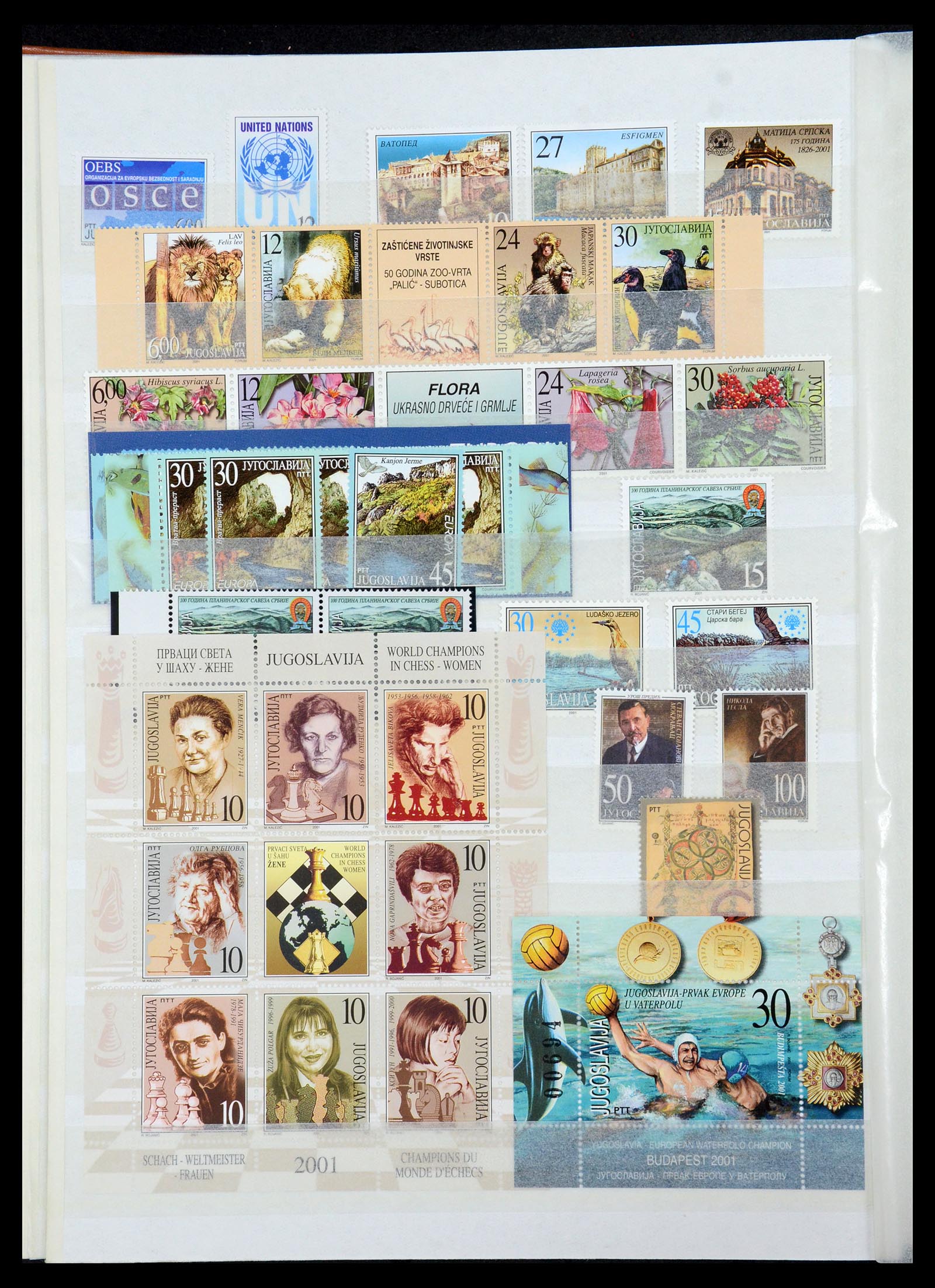 36107 297 - Postzegelverzameling 36107 Joegoslavië 1918-2003.