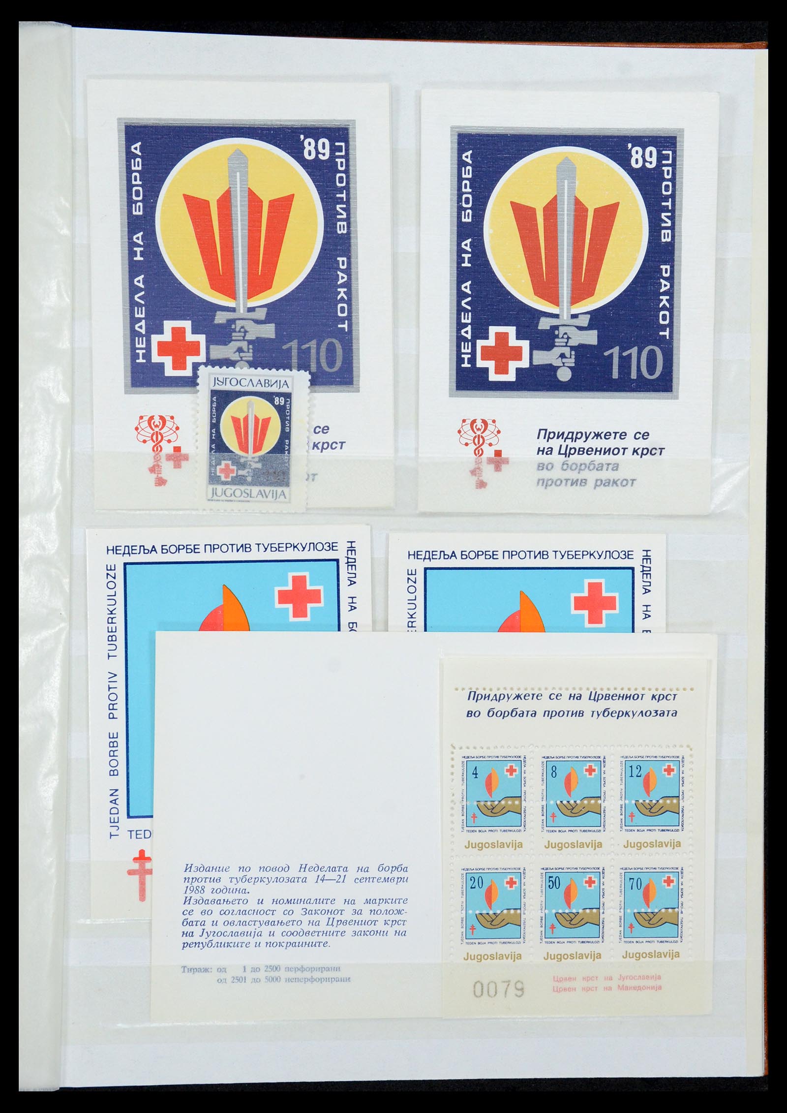 36107 307 - Postzegelverzameling 36107 Joegoslavië 1918-2003.