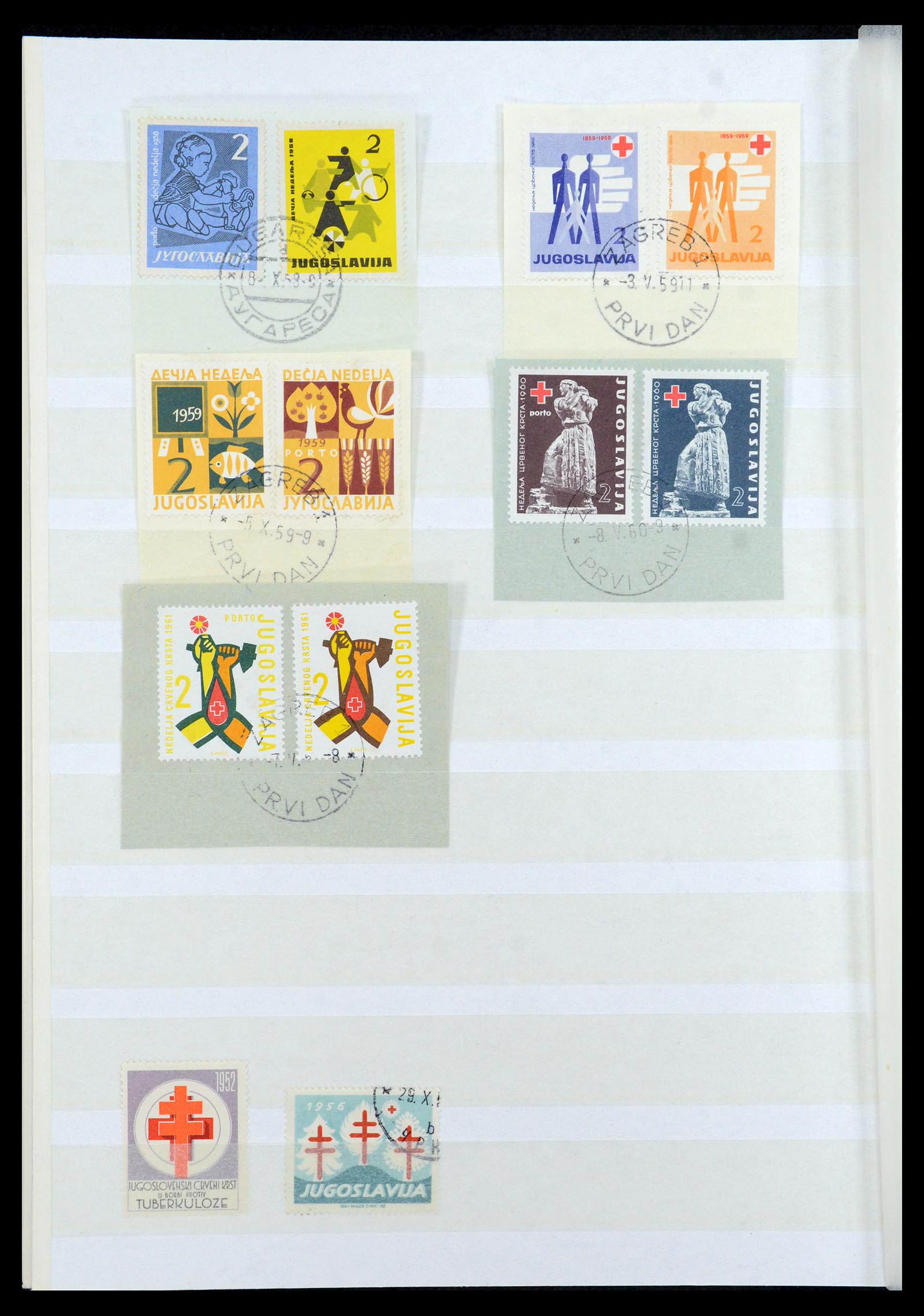 36107 320 - Postzegelverzameling 36107 Joegoslavië 1918-2003.