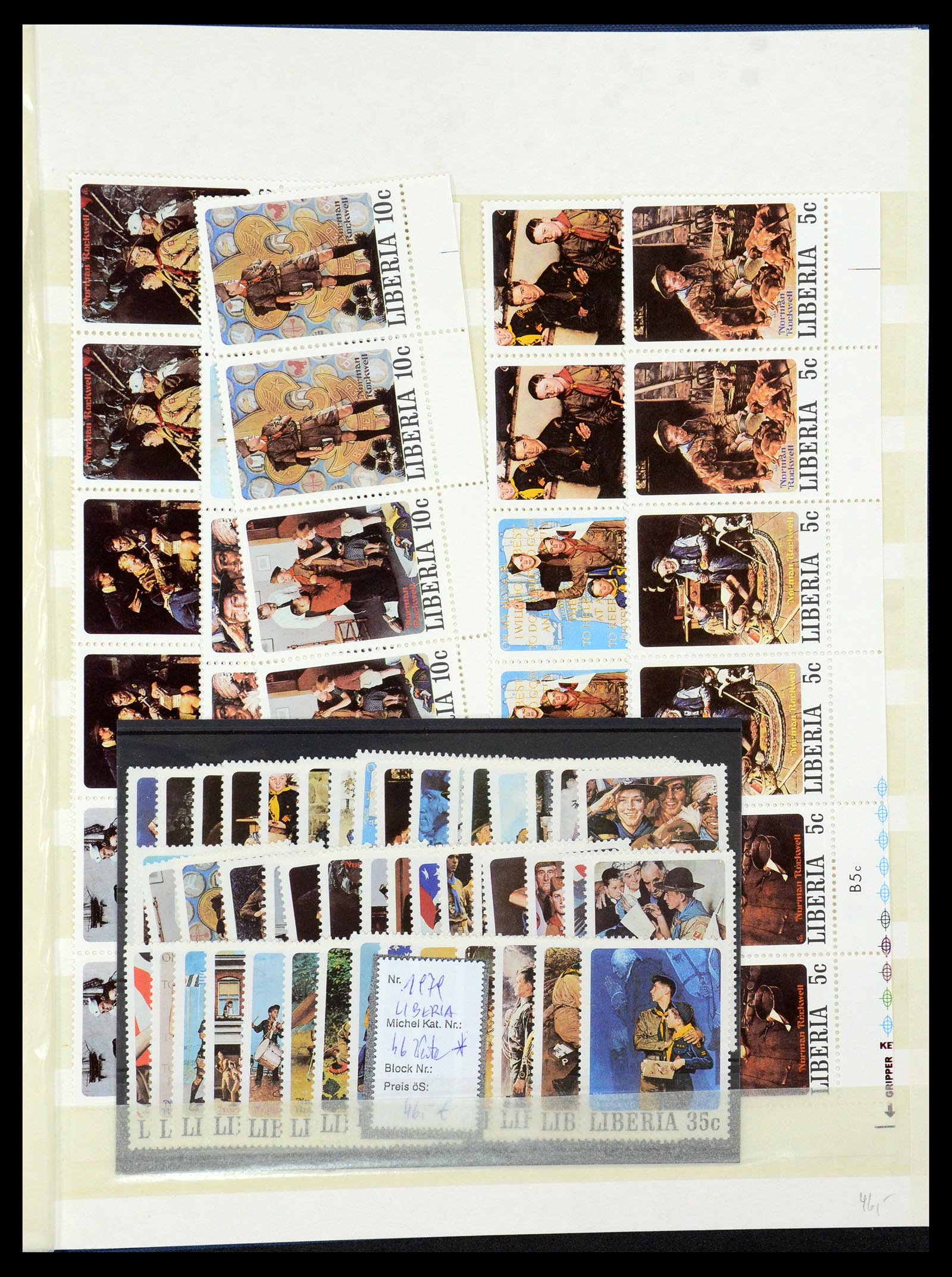 36109 020 - Postzegelverzameling 36109 Motief scouting 1930-2019!