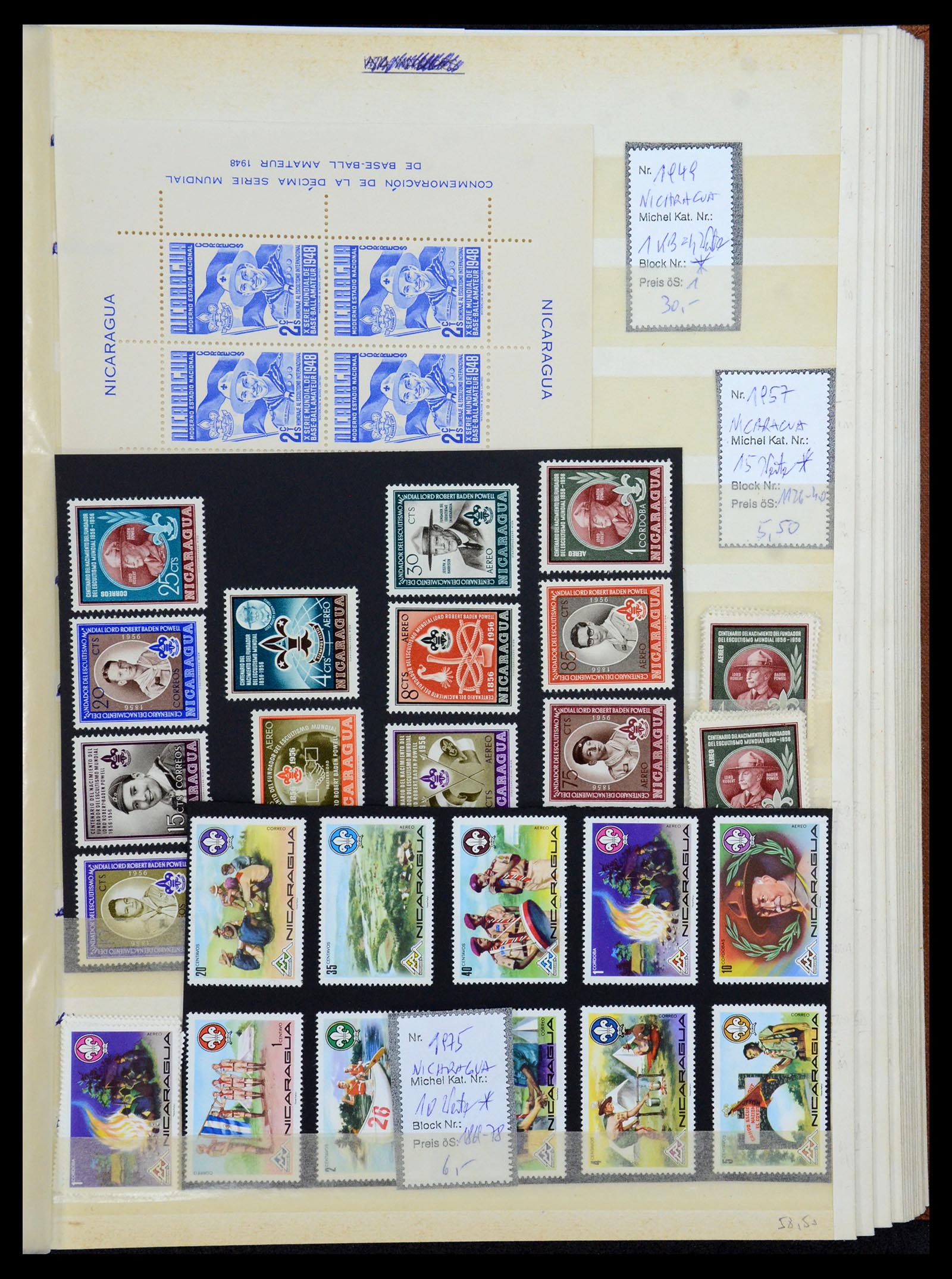 36109 051 - Postzegelverzameling 36109 Motief scouting 1930-2019!