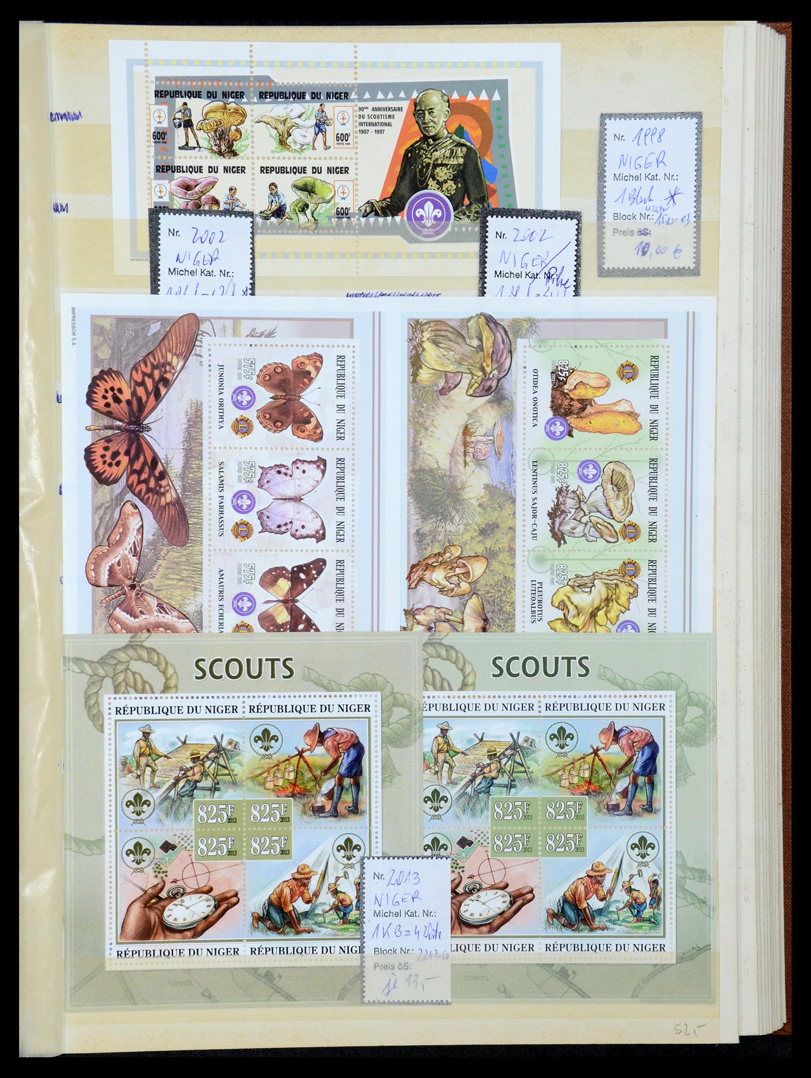 36109 055 - Postzegelverzameling 36109 Motief scouting 1930-2019!