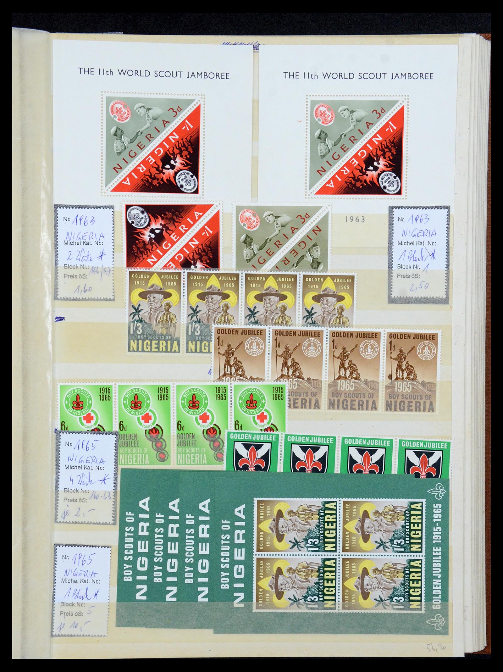 36109 058 - Postzegelverzameling 36109 Motief scouting 1930-2019!