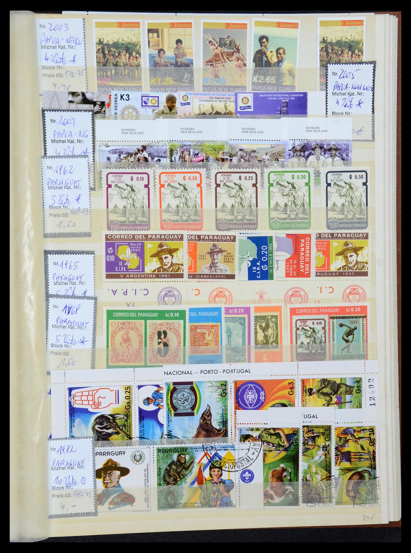 36109 069 - Postzegelverzameling 36109 Motief scouting 1930-2019!