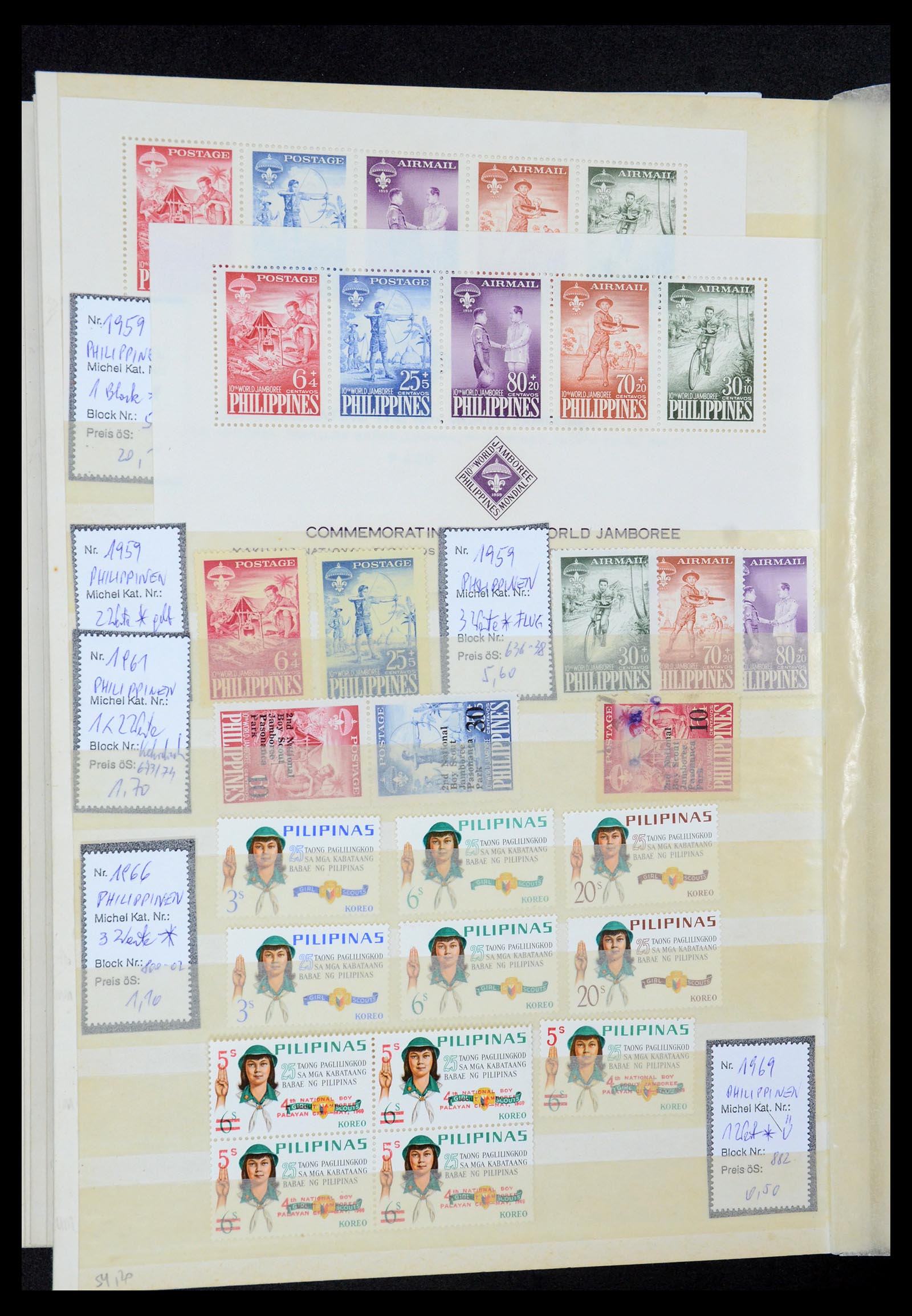 36109 073 - Postzegelverzameling 36109 Motief scouting 1930-2019!