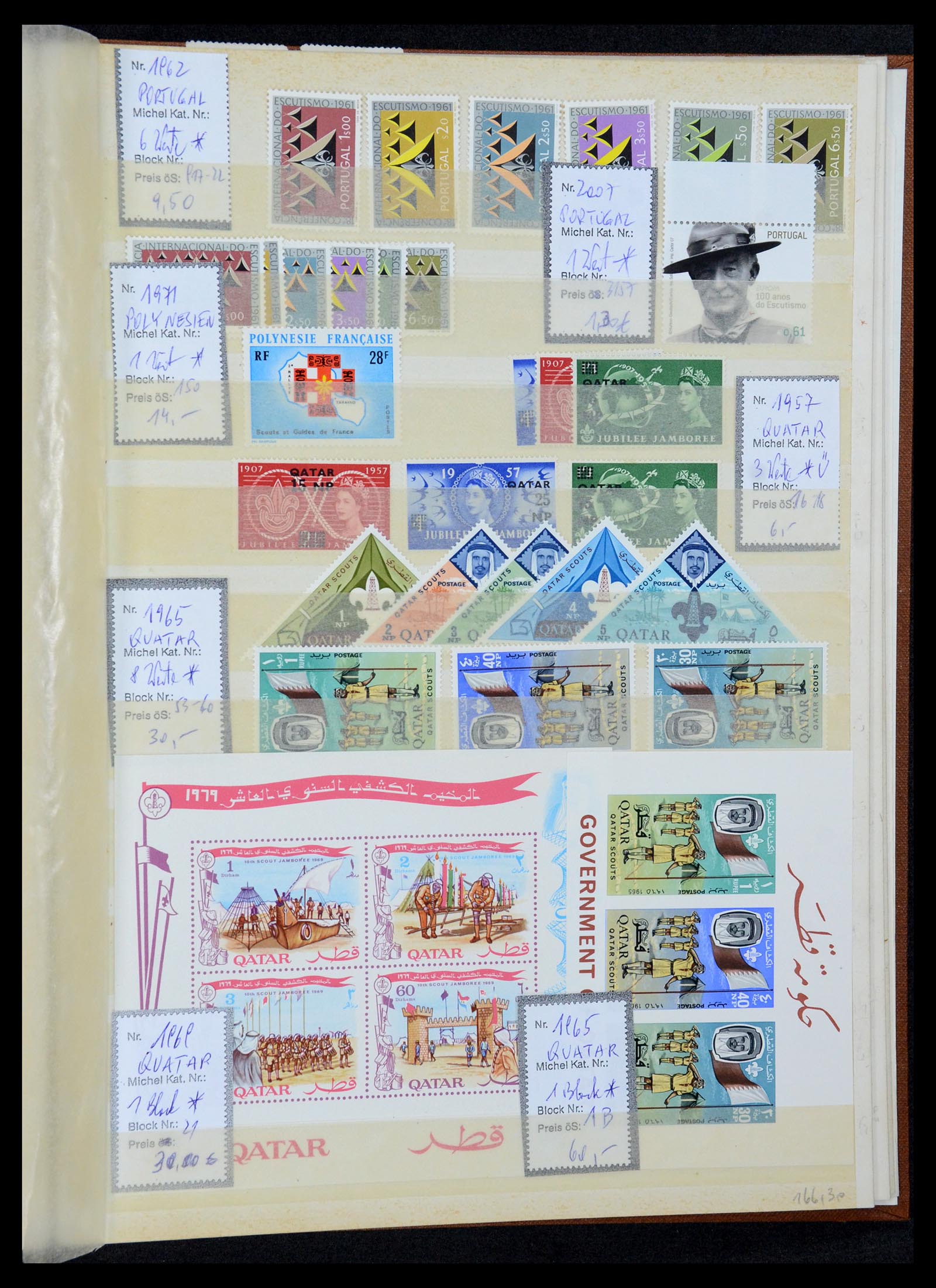 36109 075 - Postzegelverzameling 36109 Motief scouting 1930-2019!