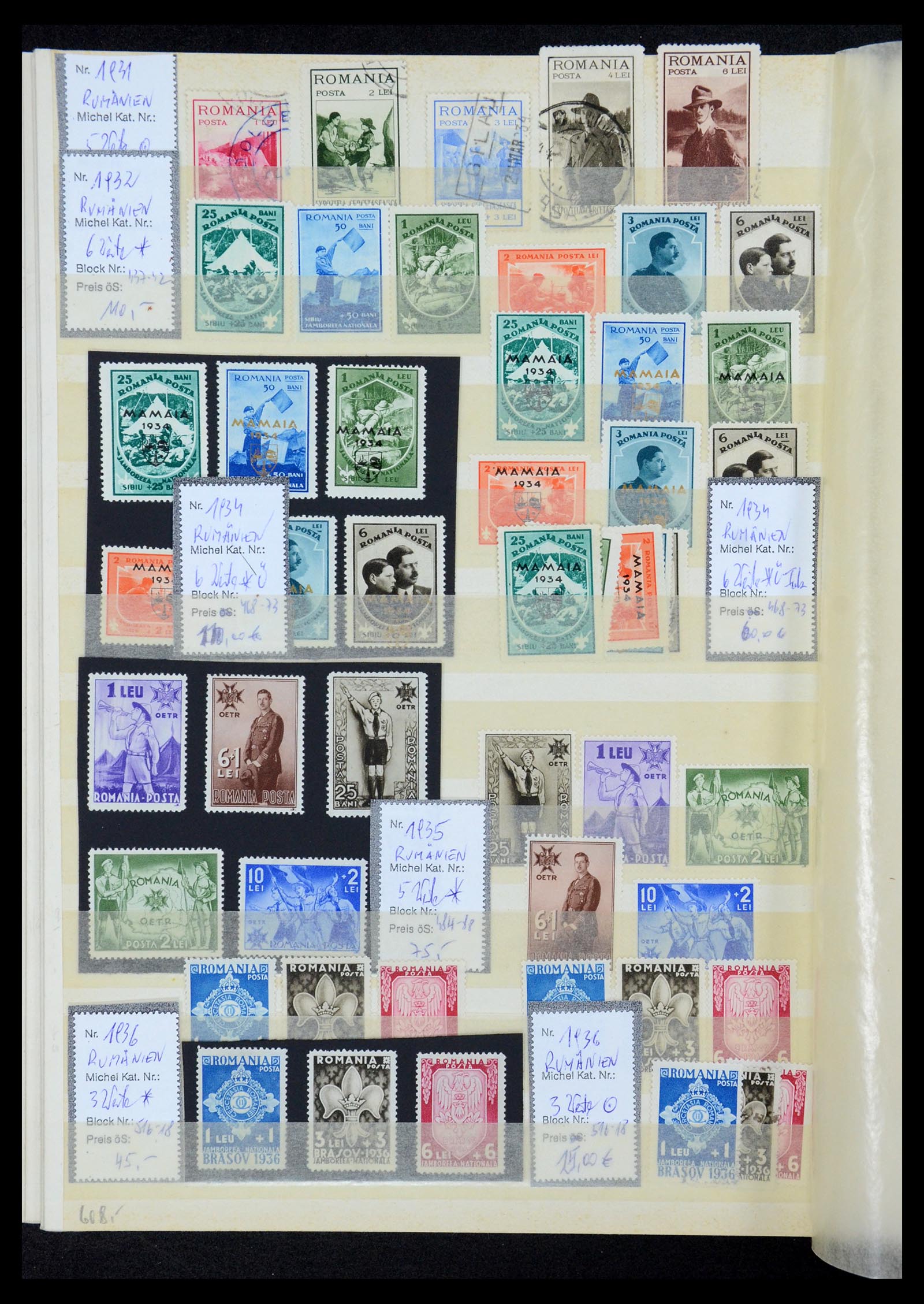 36109 080 - Postzegelverzameling 36109 Motief scouting 1930-2019!