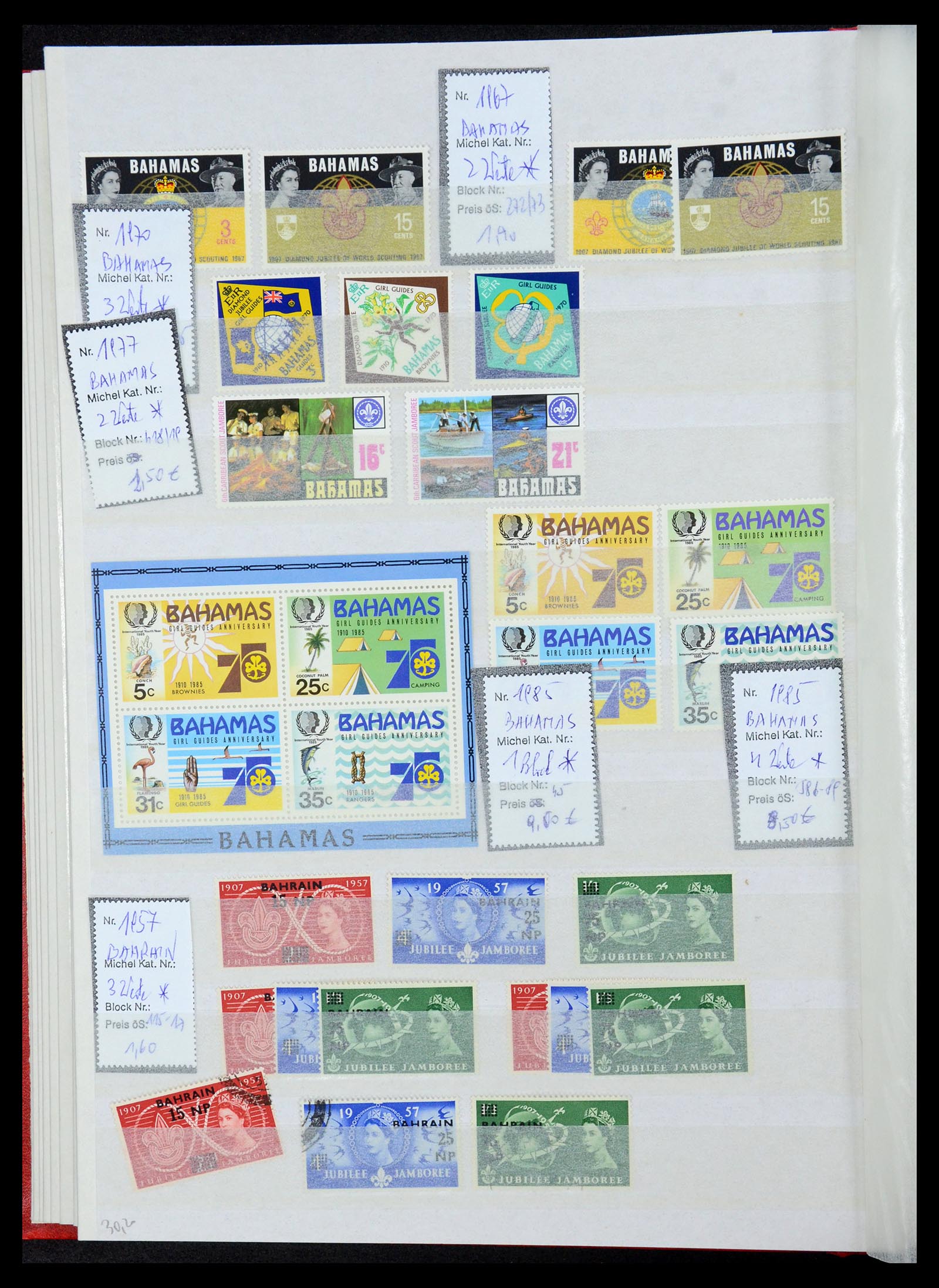 36109 096 - Postzegelverzameling 36109 Motief scouting 1930-2019!